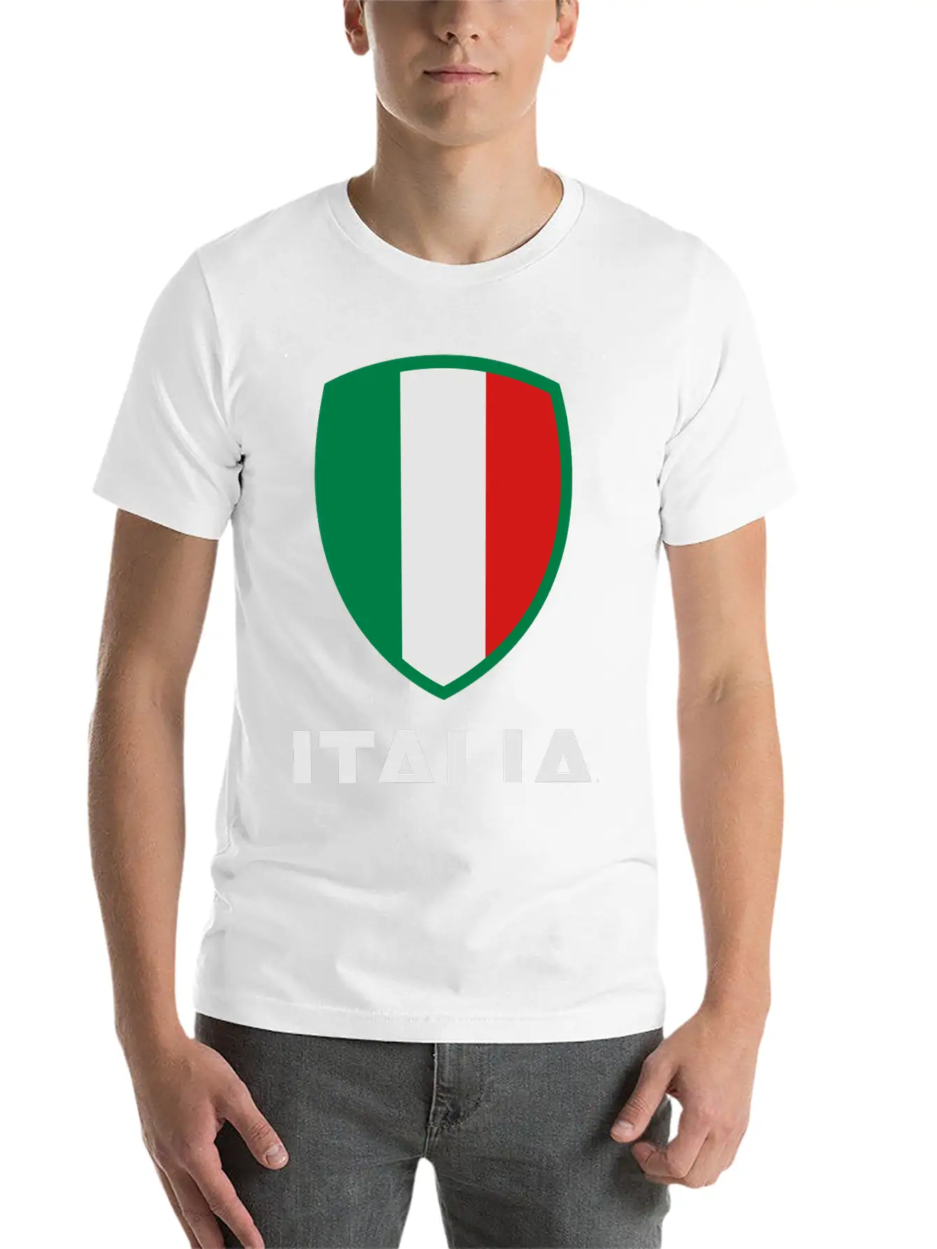 National Flag Of Italy Unisex Casual T-Shirt ¨C Clean Design For Daily Comfort