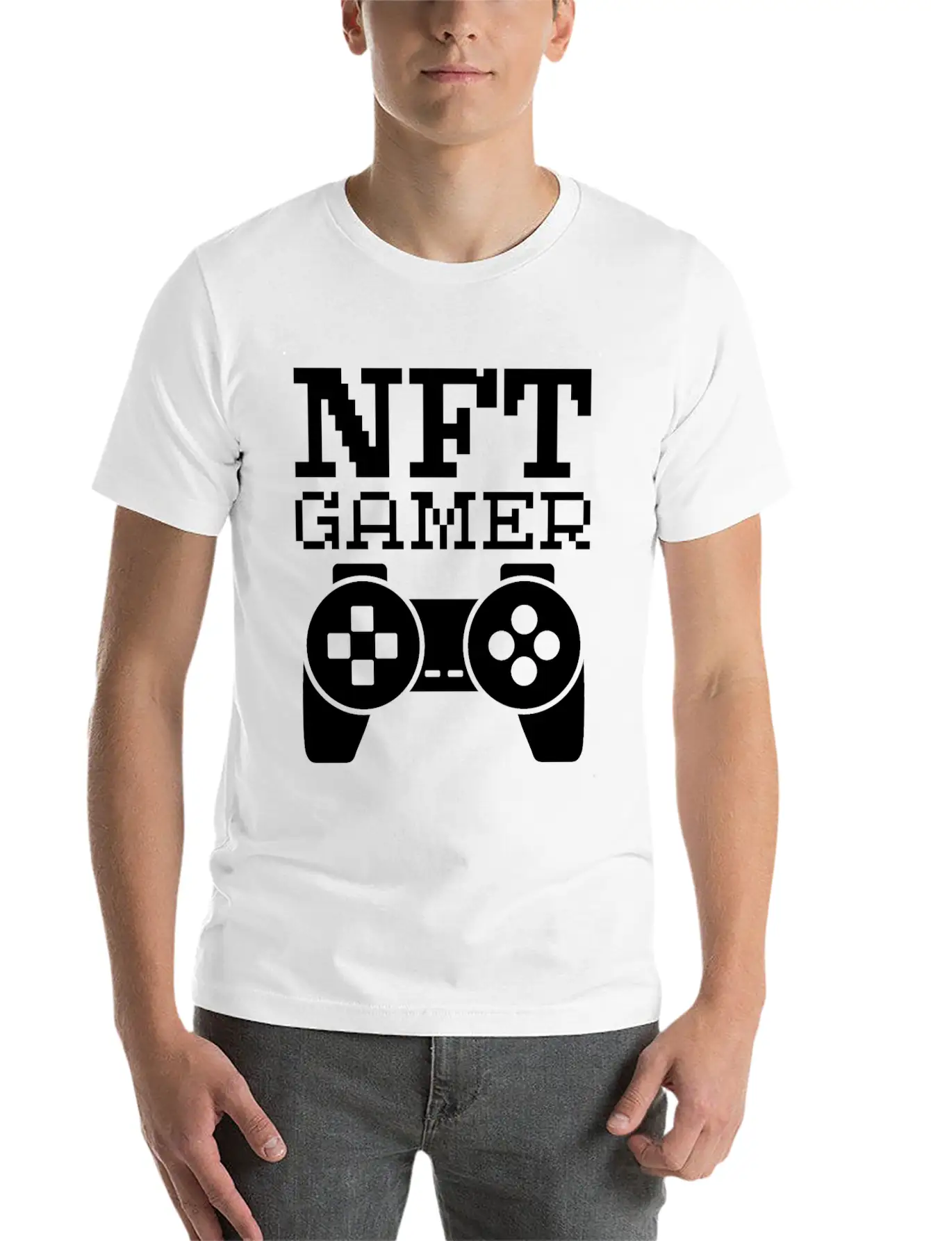 NFT Gamer Crypto Unisex Casual T-Shirt ¨C Clean Design For Daily Comfort