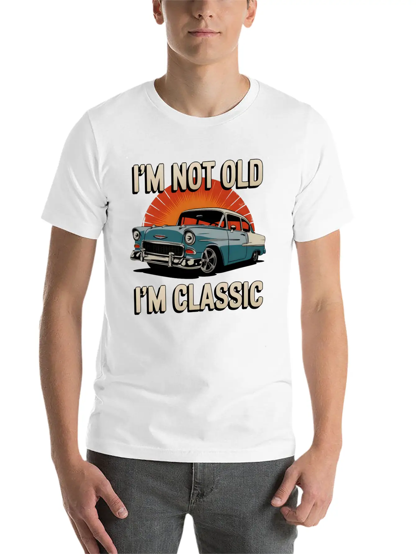 Old Car Classic Vintage Soft Cotton Short Sleeve Tee ¨C Unisex Wardrobe Staple