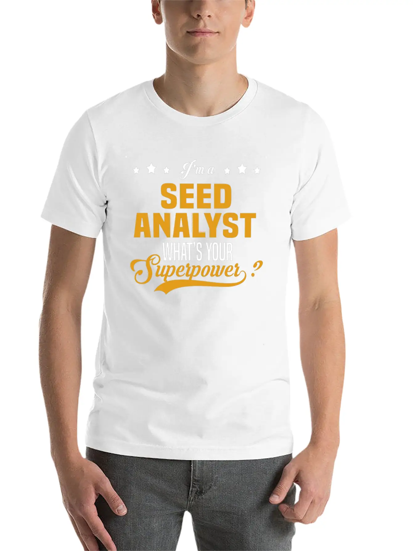 Seed Analyst Basic Graphic T-Shirt ¨C Daily Comfort In Soft Cotton