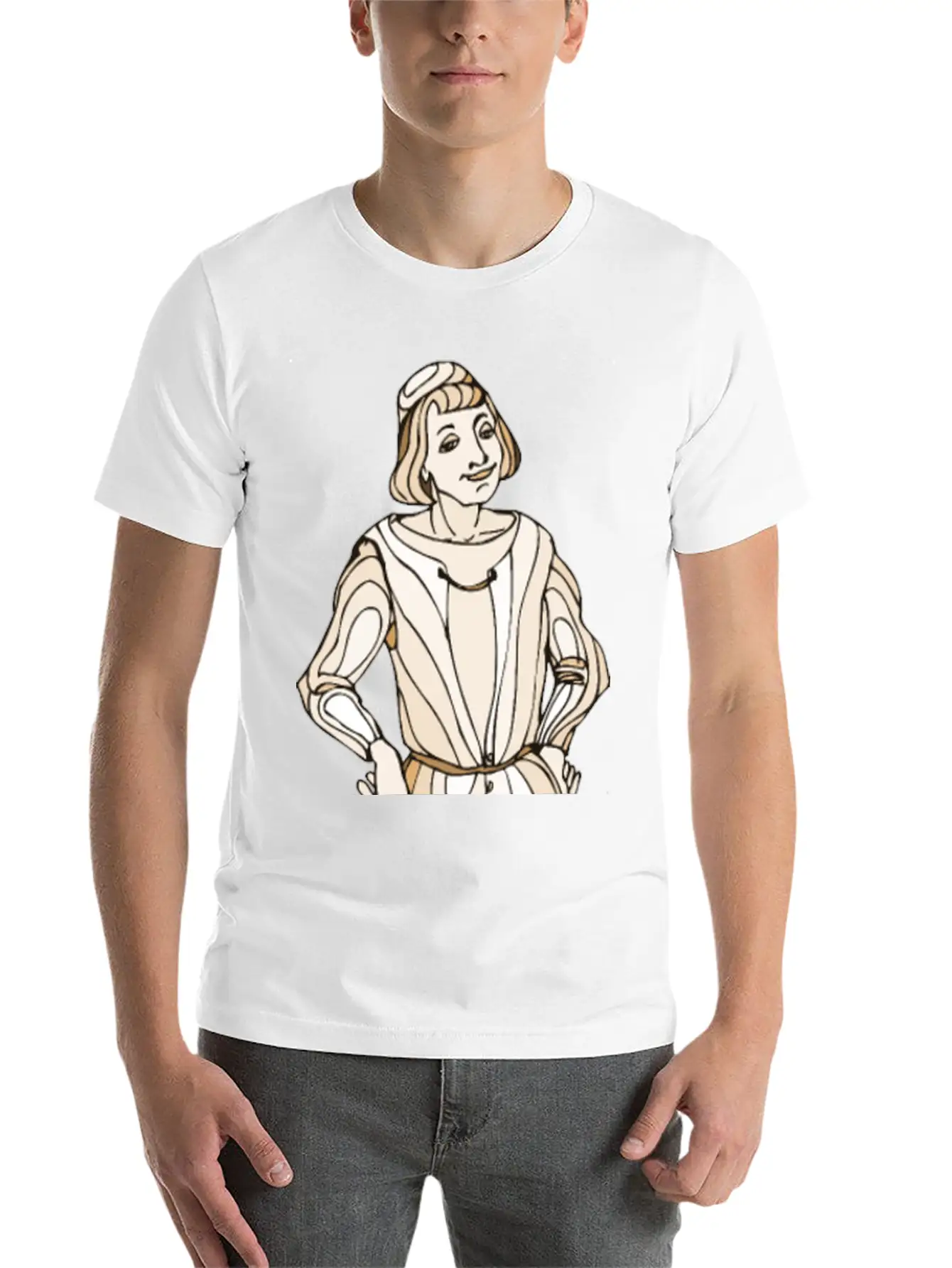 Shakespeare Characters Sampson Basic Graphic T-Shirt ¨C Daily Comfort In Soft Cotton