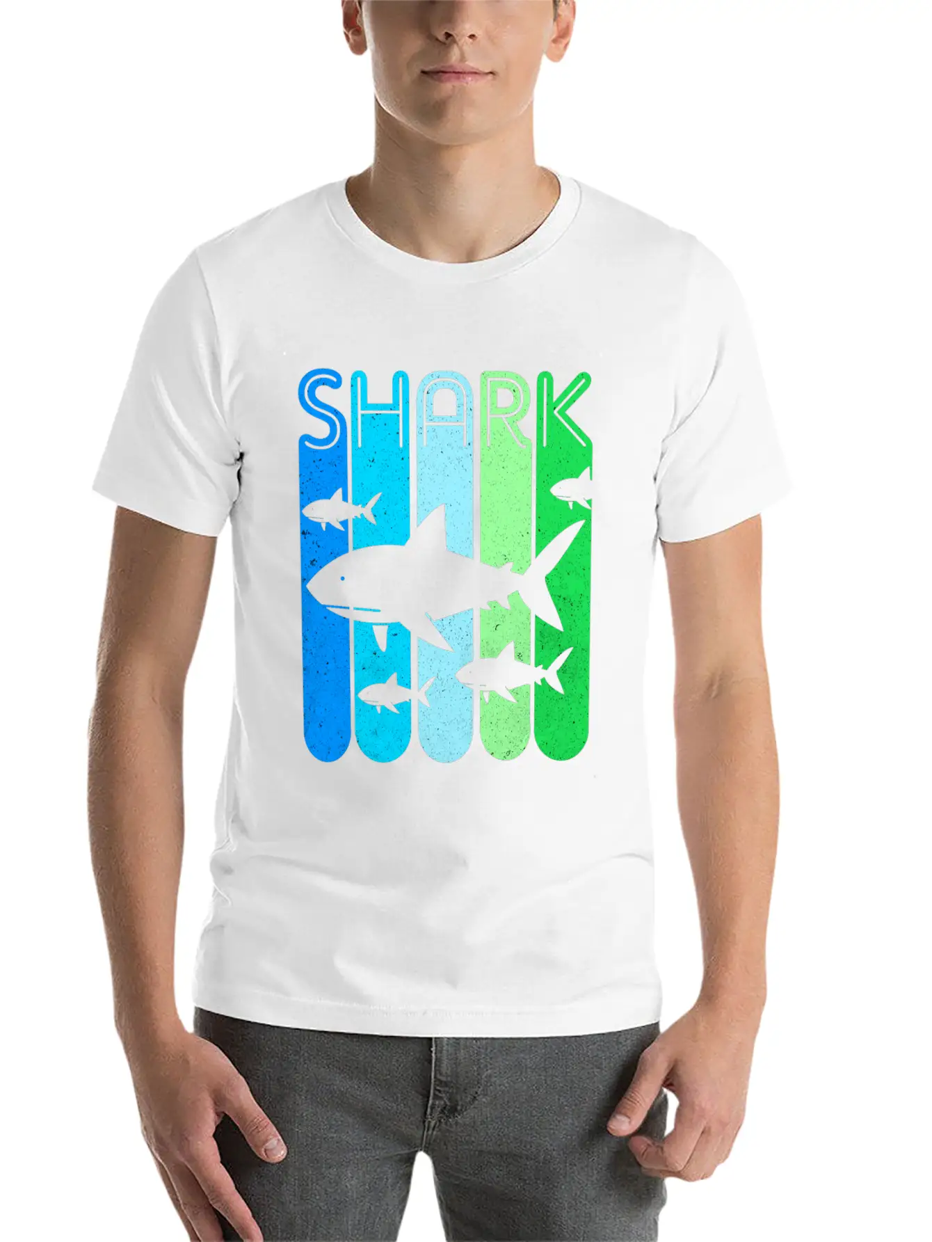 Shark Soft Cotton Short Sleeve Tee ¨C Unisex Wardrobe Staple