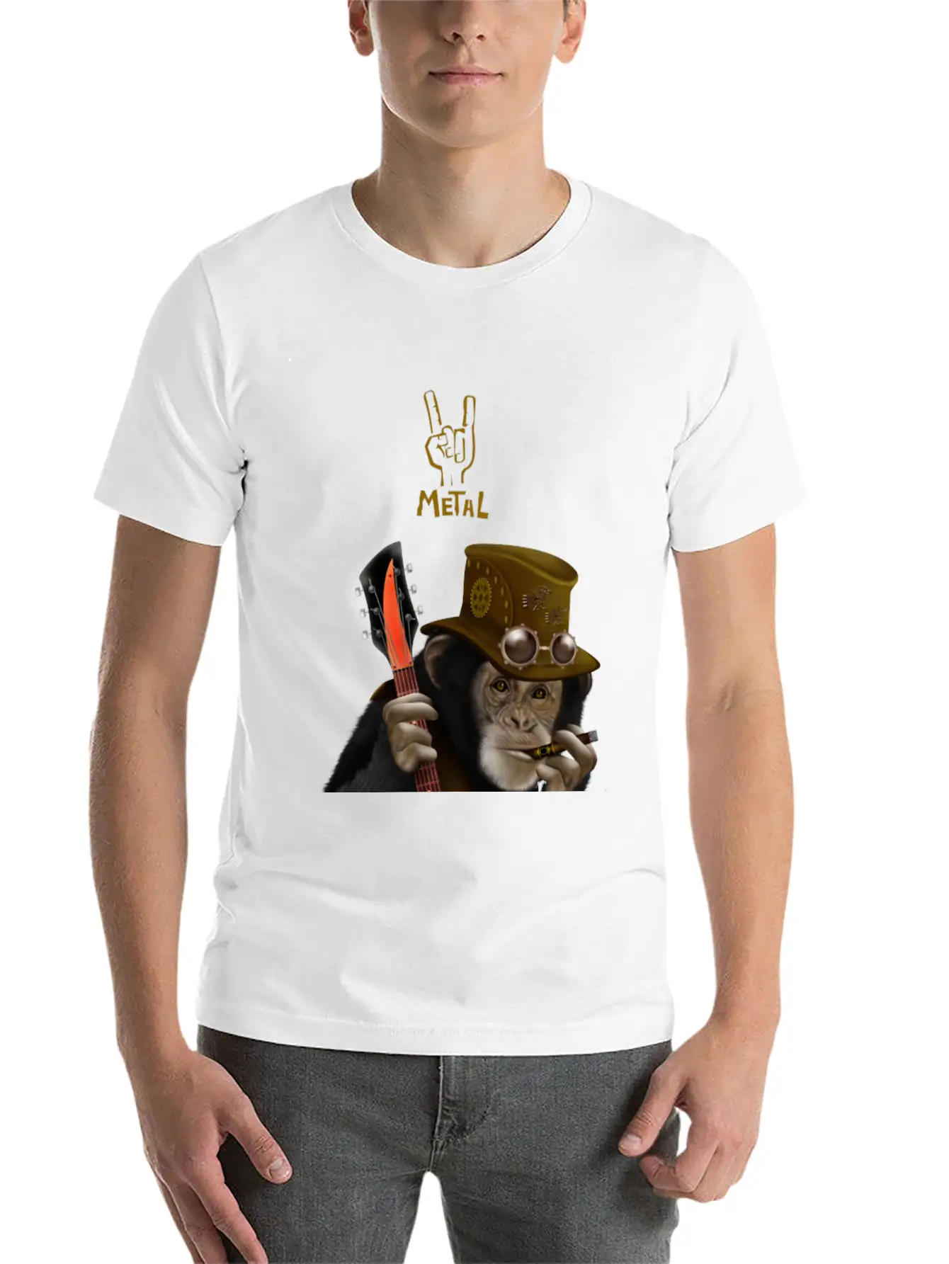 Smoking Ape Soft Cotton Short Sleeve Tee ¨C Unisex Wardrobe Staple