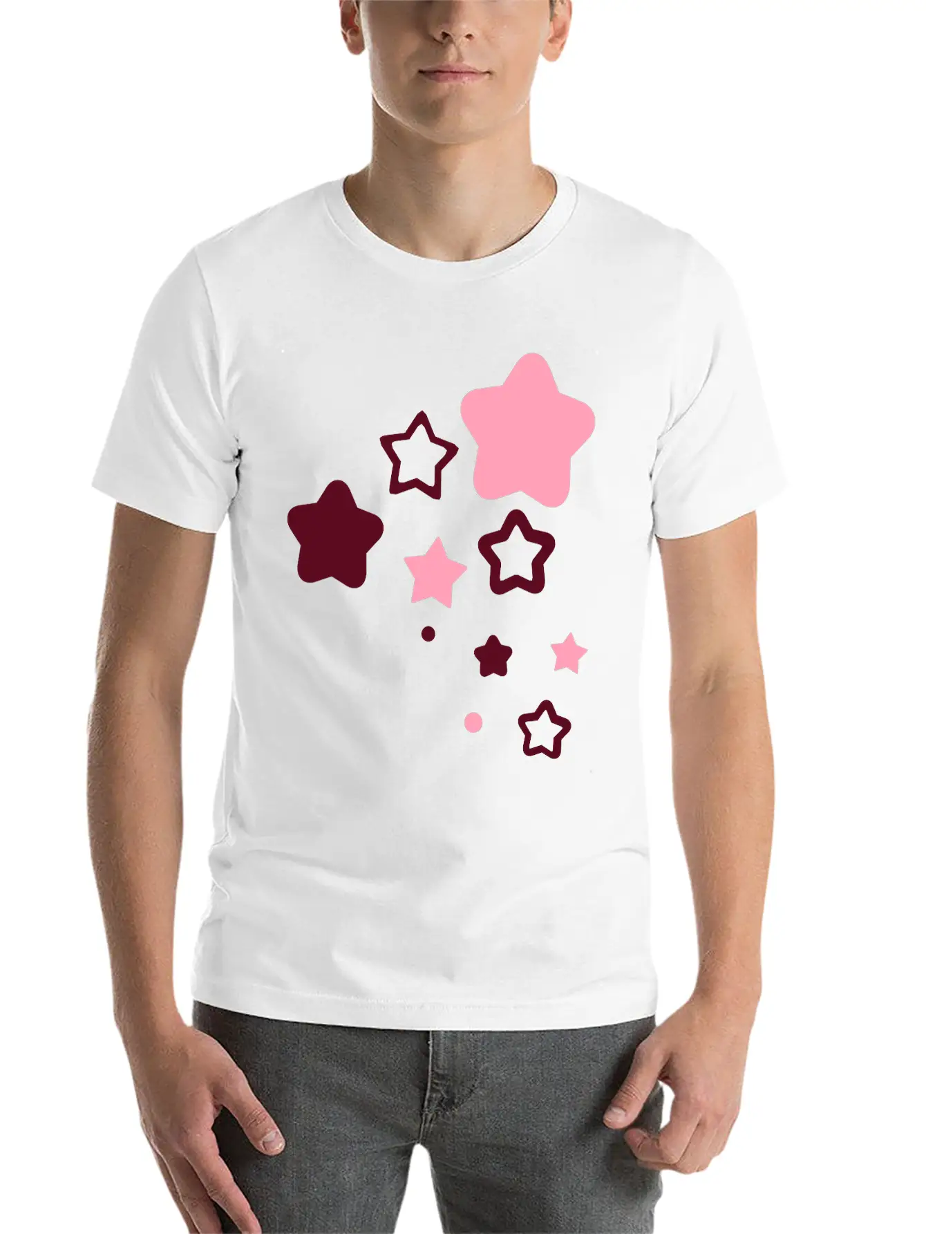 Stars Flowers Love Live Sun Fun Soft Cotton Short Sleeve Tee ¨C Unisex Wardrobe Staple