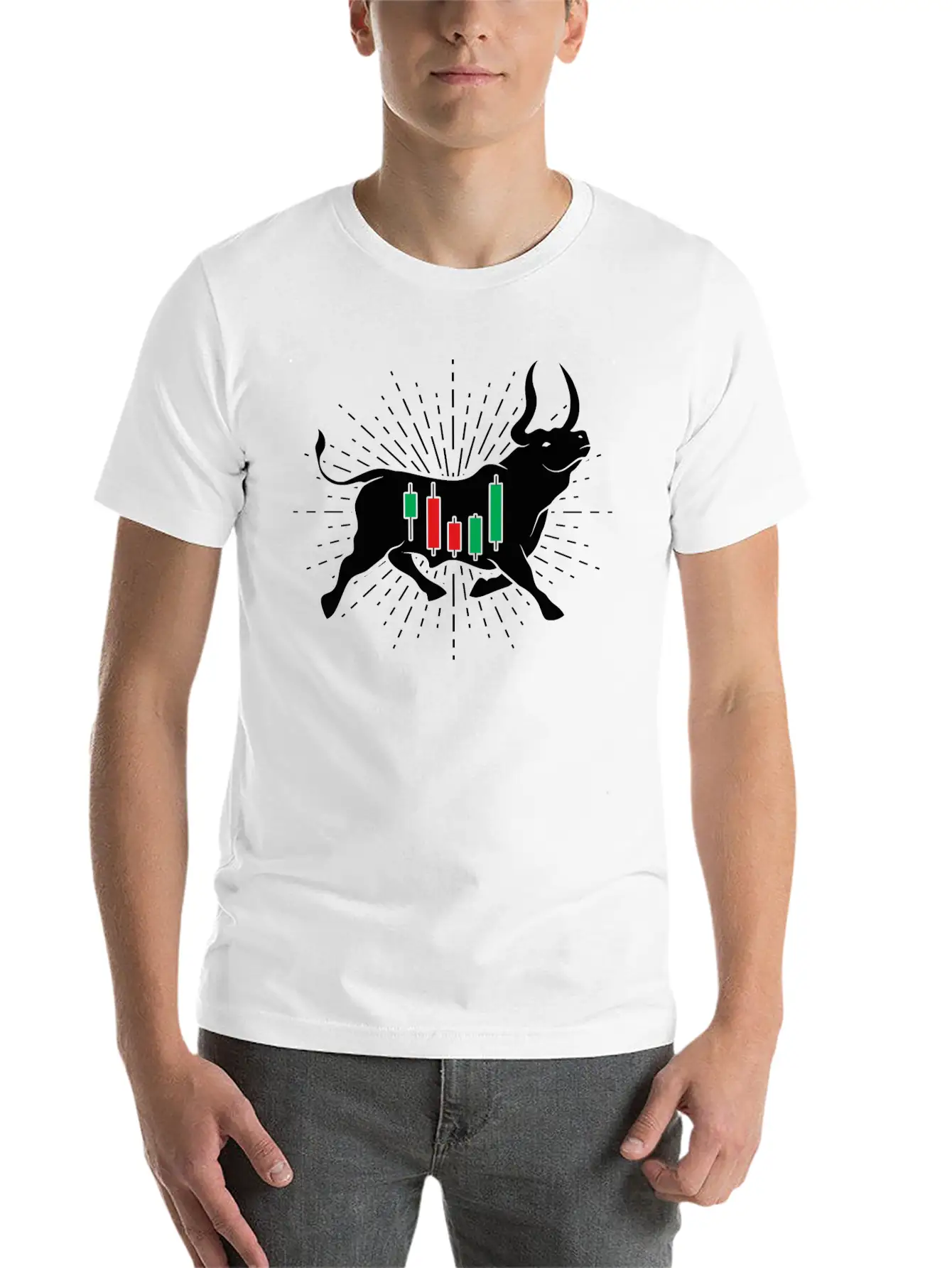 Stock Bull Essential Cotton Tee For Daily Outfits ¨C Unisex Style