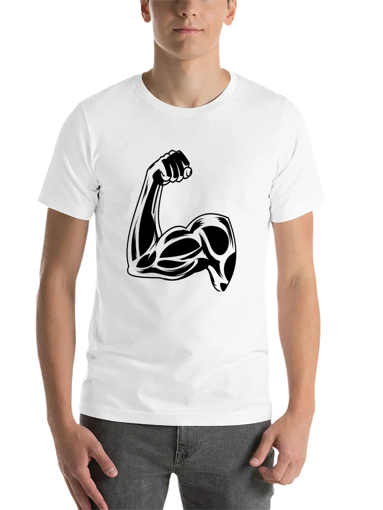Strong, ? Essential Cotton Tee For Daily Outfits ¨C Unisex Style