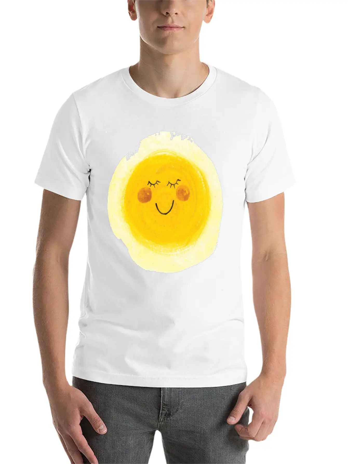 Sun Basic Graphic T-Shirt ¨C Daily Comfort In Soft Cotton