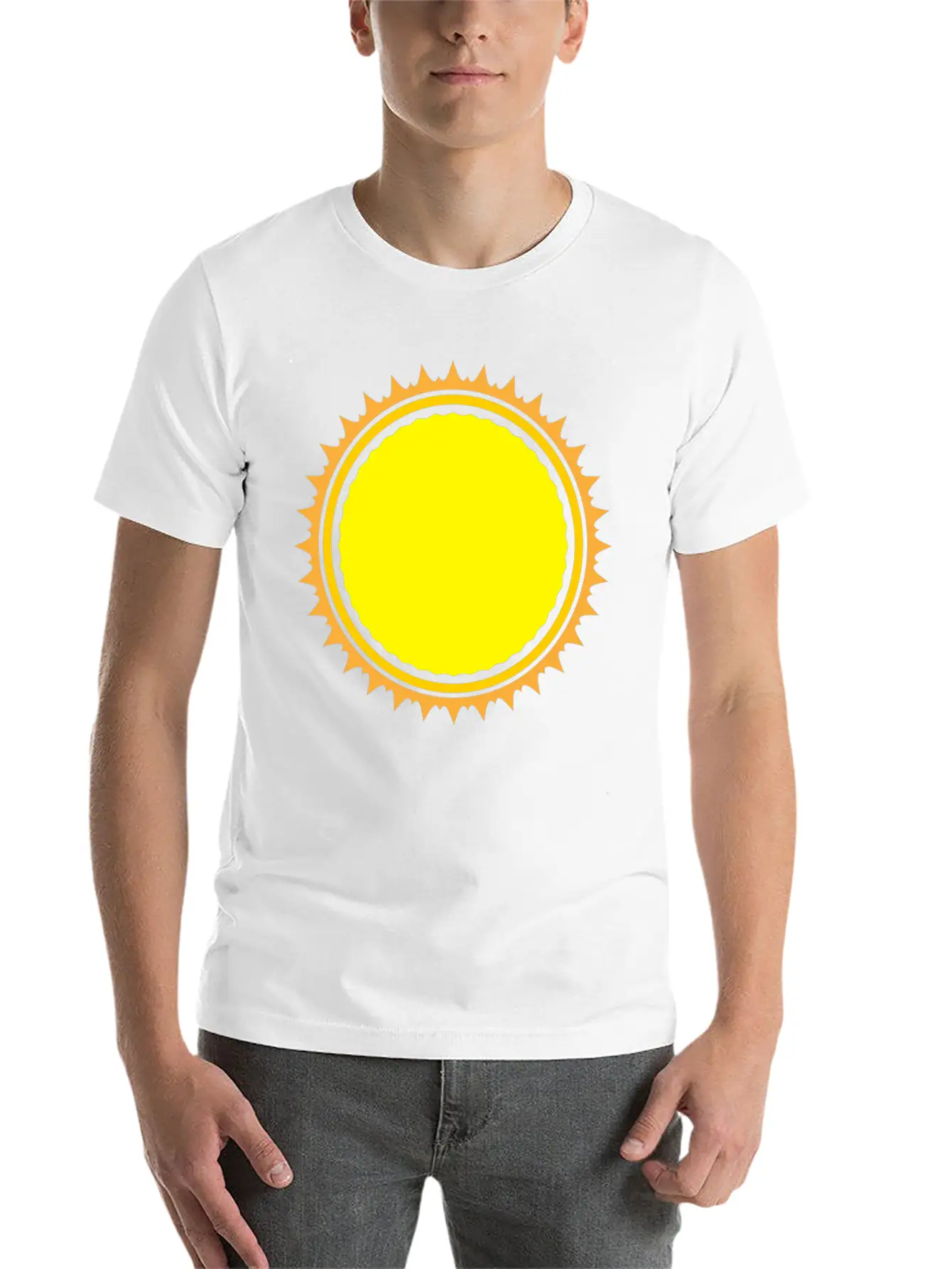 Sun Essential Cotton Tee For Daily Outfits ¨C Unisex Style