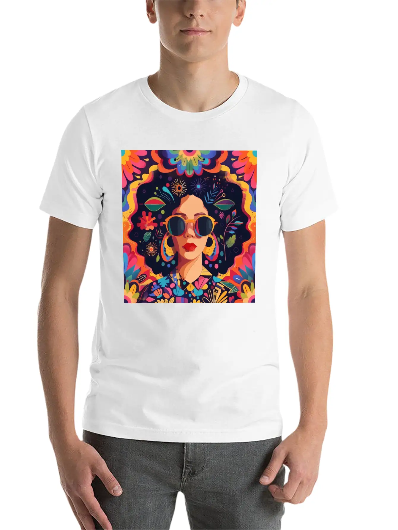 Sunglasses And Sass Essential Cotton Tee For Daily Outfits ¨C Unisex Style