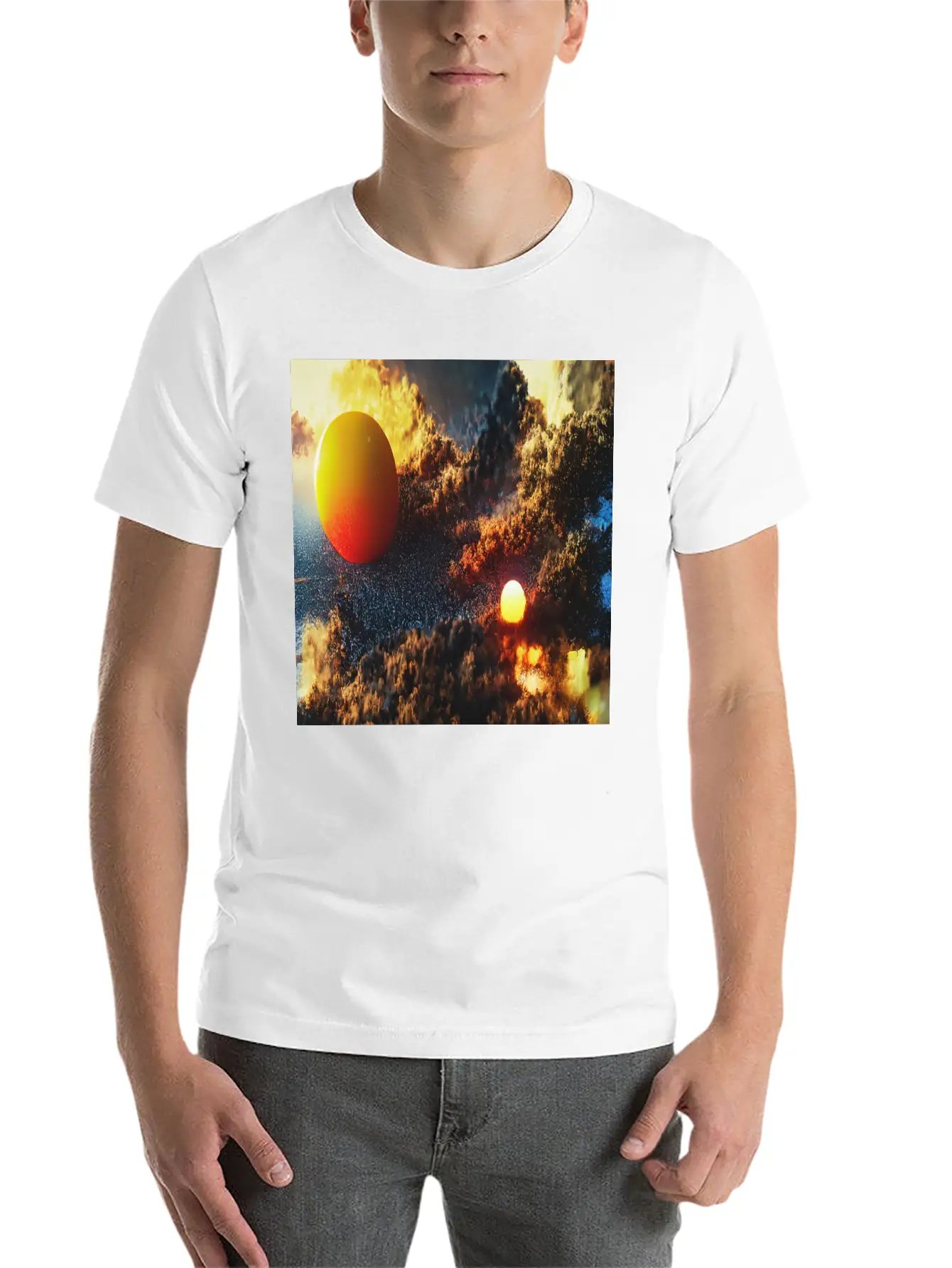 Sunset Soft Cotton Short Sleeve Tee ¨C Unisex Wardrobe Staple