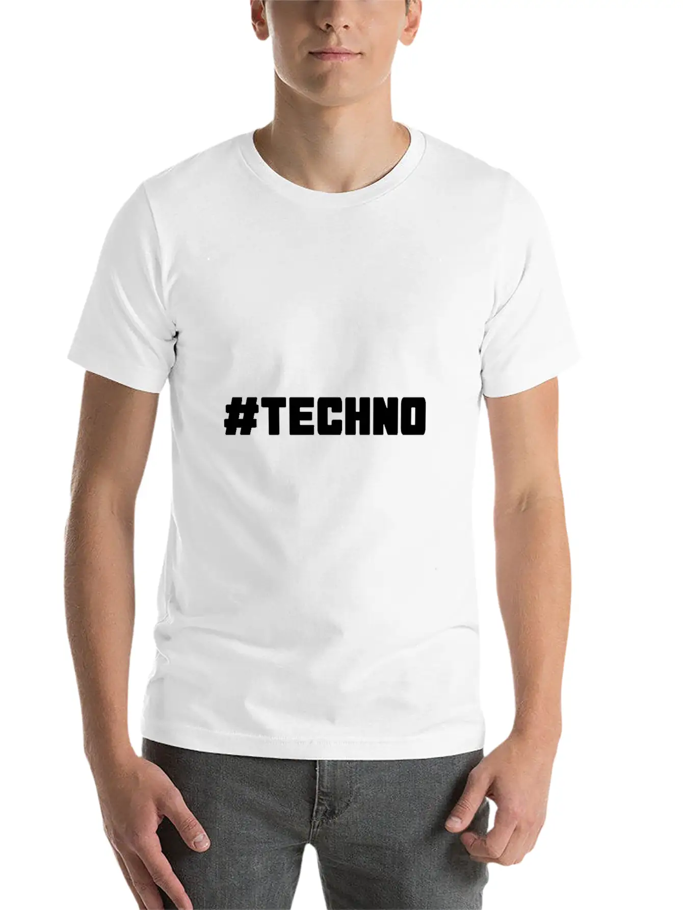 Techno - Music - # Techno # Basic Graphic T-Shirt ¨C Daily Comfort In Soft Cotton