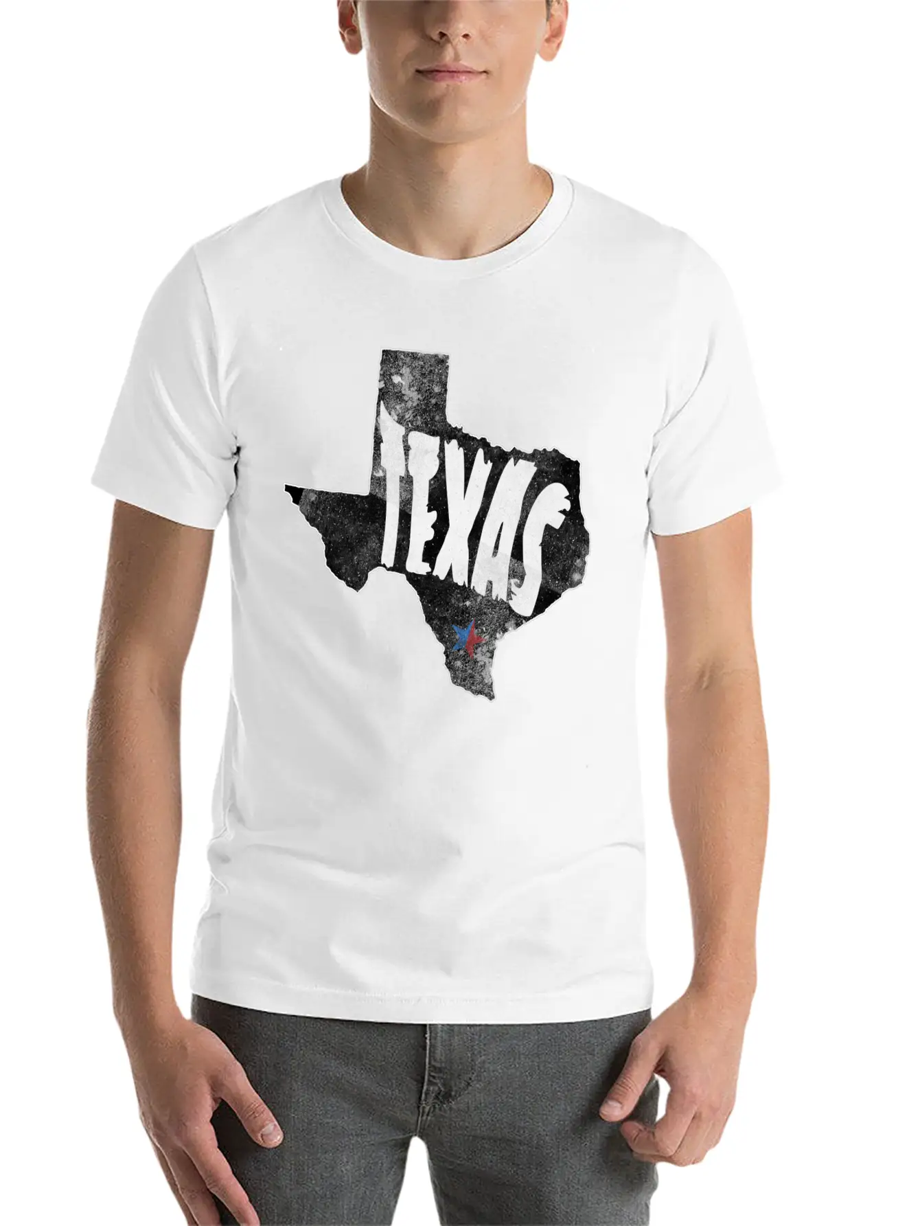 Texas Aesthetic Basic Graphic T-Shirt ¨C Daily Comfort In Soft Cotton