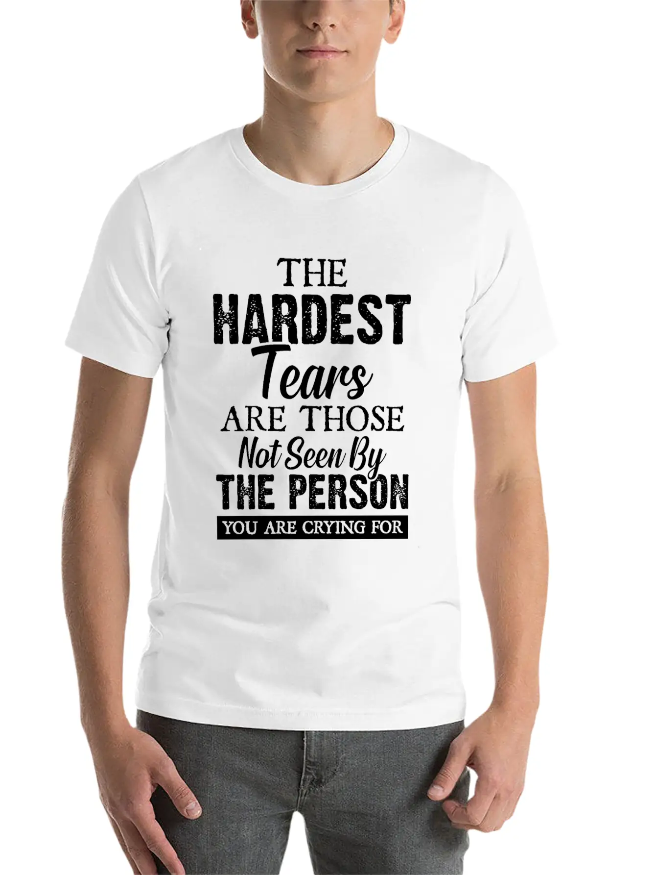 The Hardest Tears Basic Graphic T-Shirt ¨C Daily Comfort In Soft Cotton