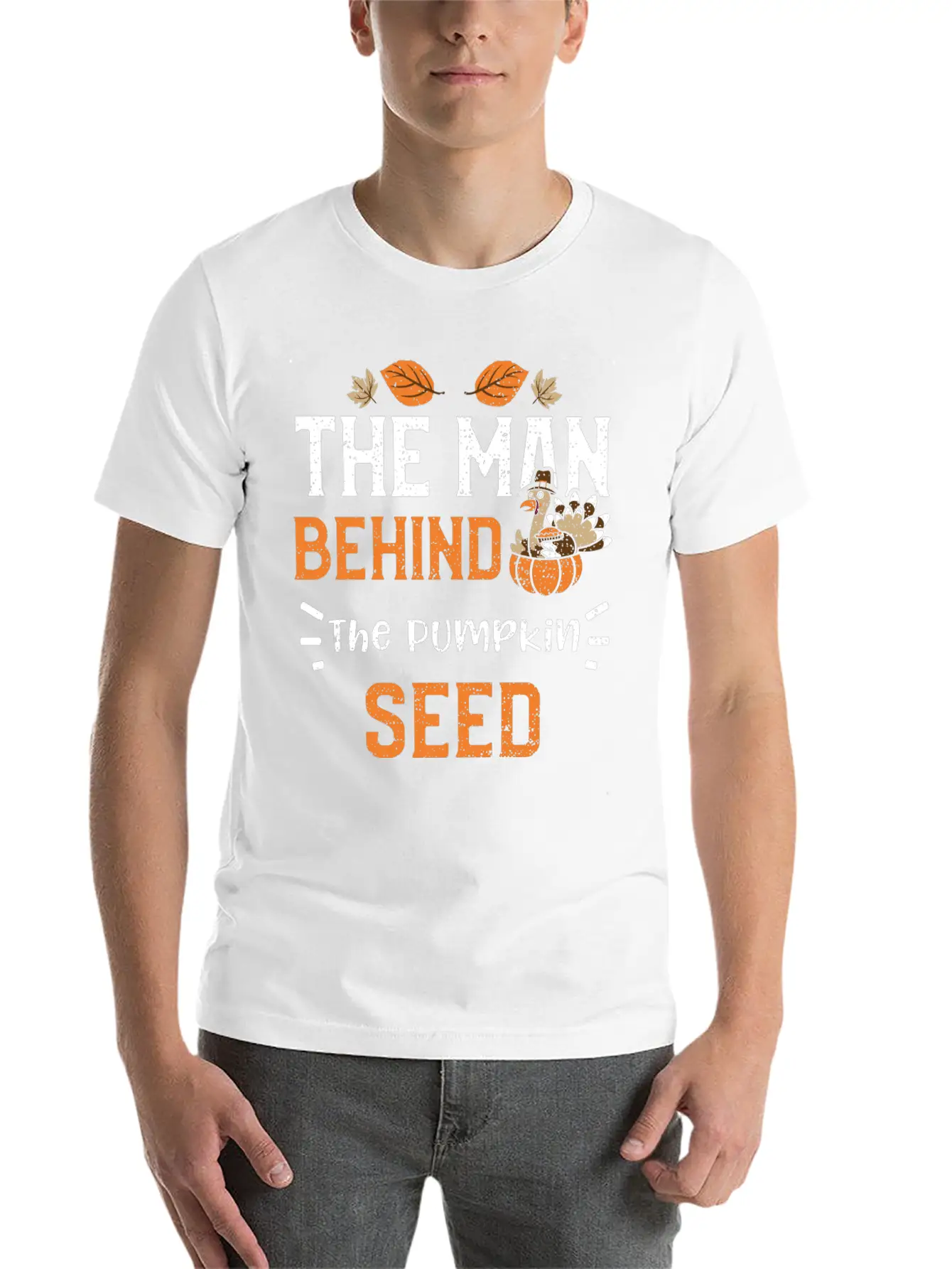 The Man Behind The Pumpkin Seed Soft Cotton Short Sleeve Tee ¨C Unisex Wardrobe Staple