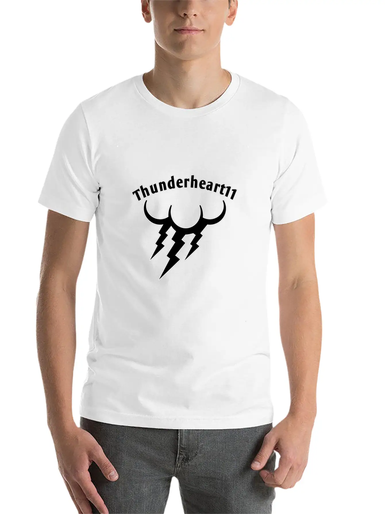 Thunder Black Essential Cotton Tee For Daily Outfits ¨C Unisex Style