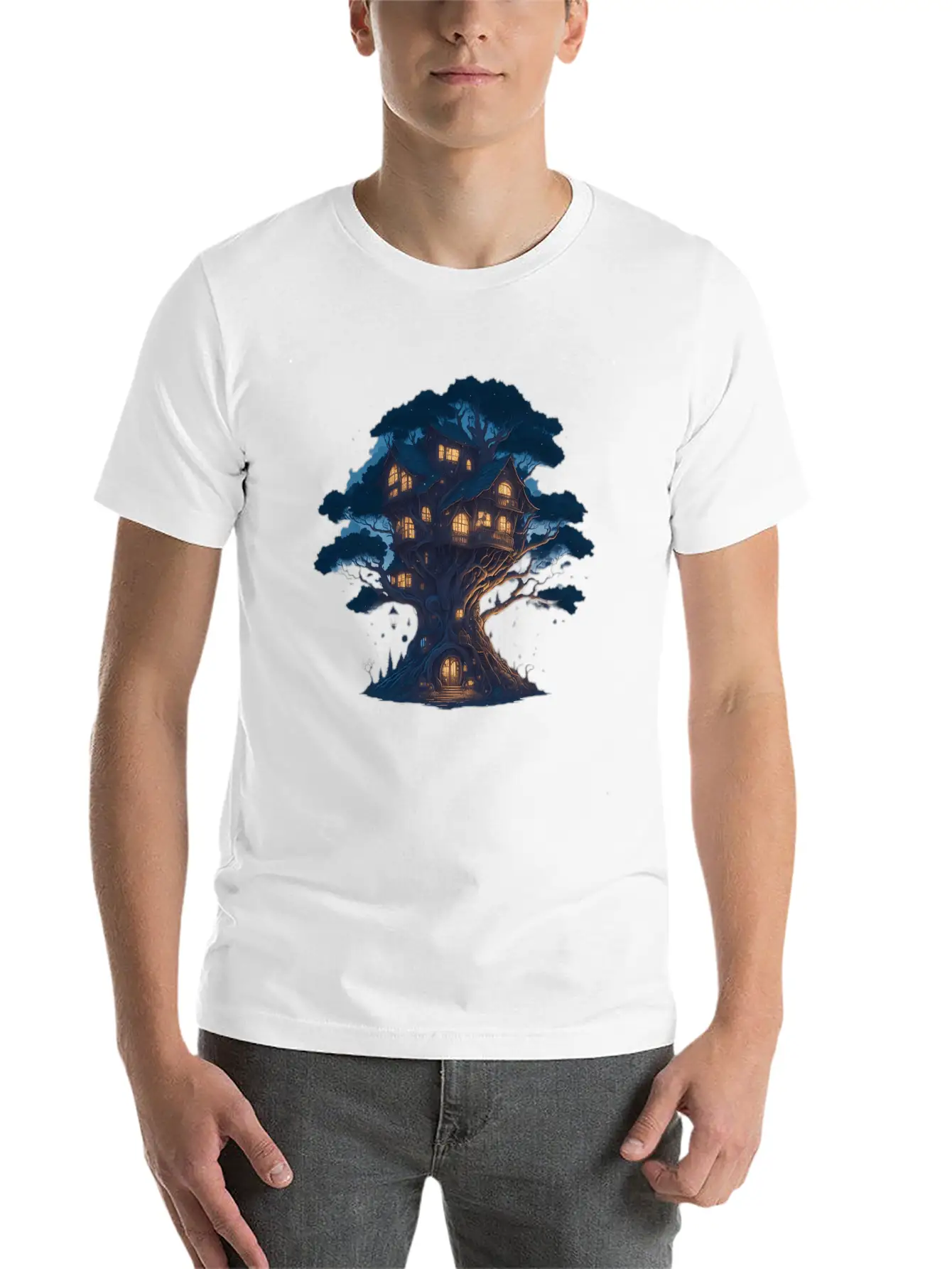 Tree House. Basic Graphic T-Shirt ¨C Daily Comfort In Soft Cotton