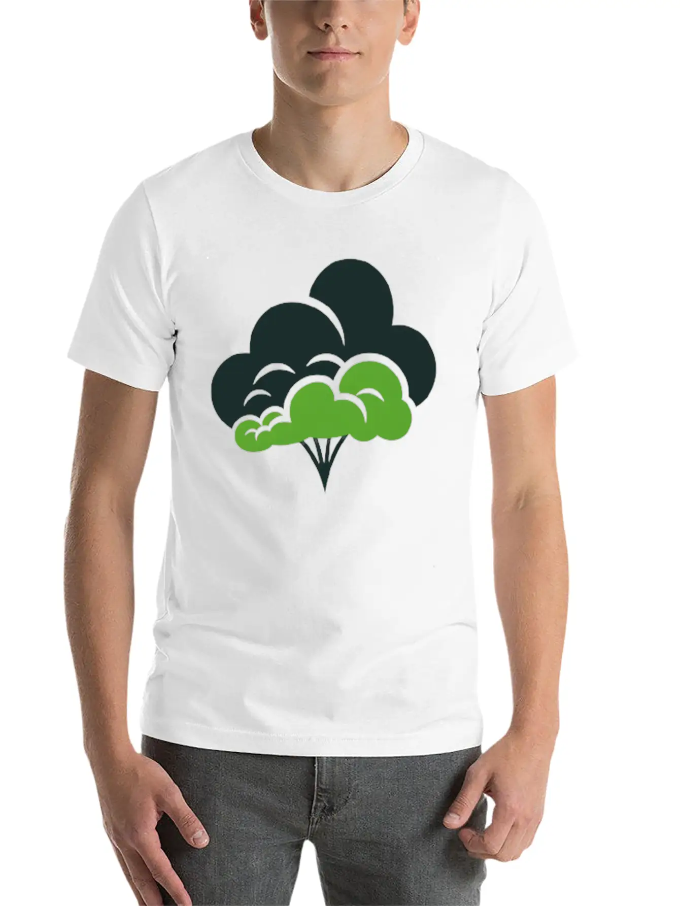 TREE-LIKE CLOUD Essential Cotton Tee For Daily Outfits ¨C Unisex Style