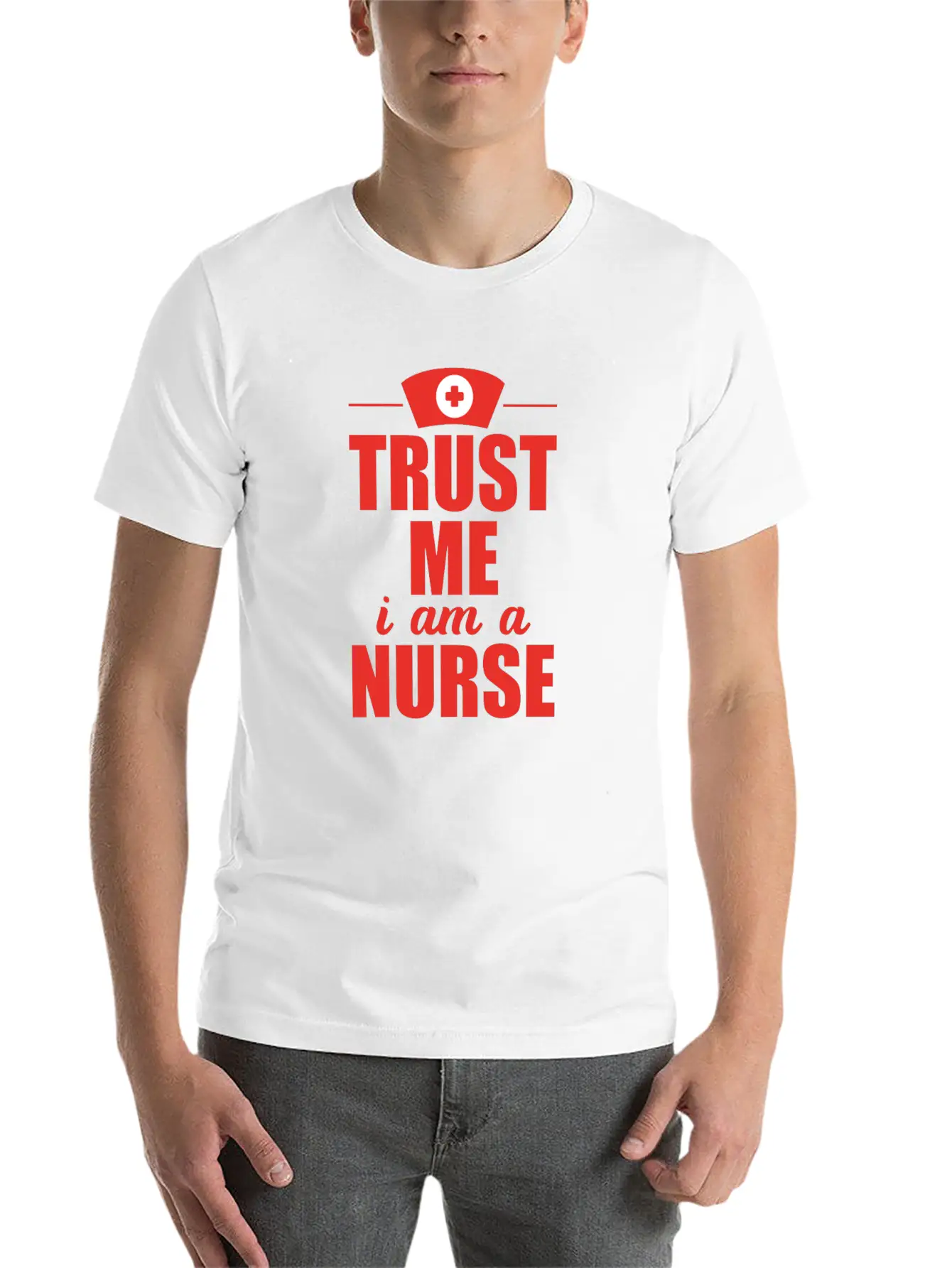 Trust Me Nurse Nurse Doctor Soft Cotton Short Sleeve Tee ¨C Unisex Wardrobe Staple