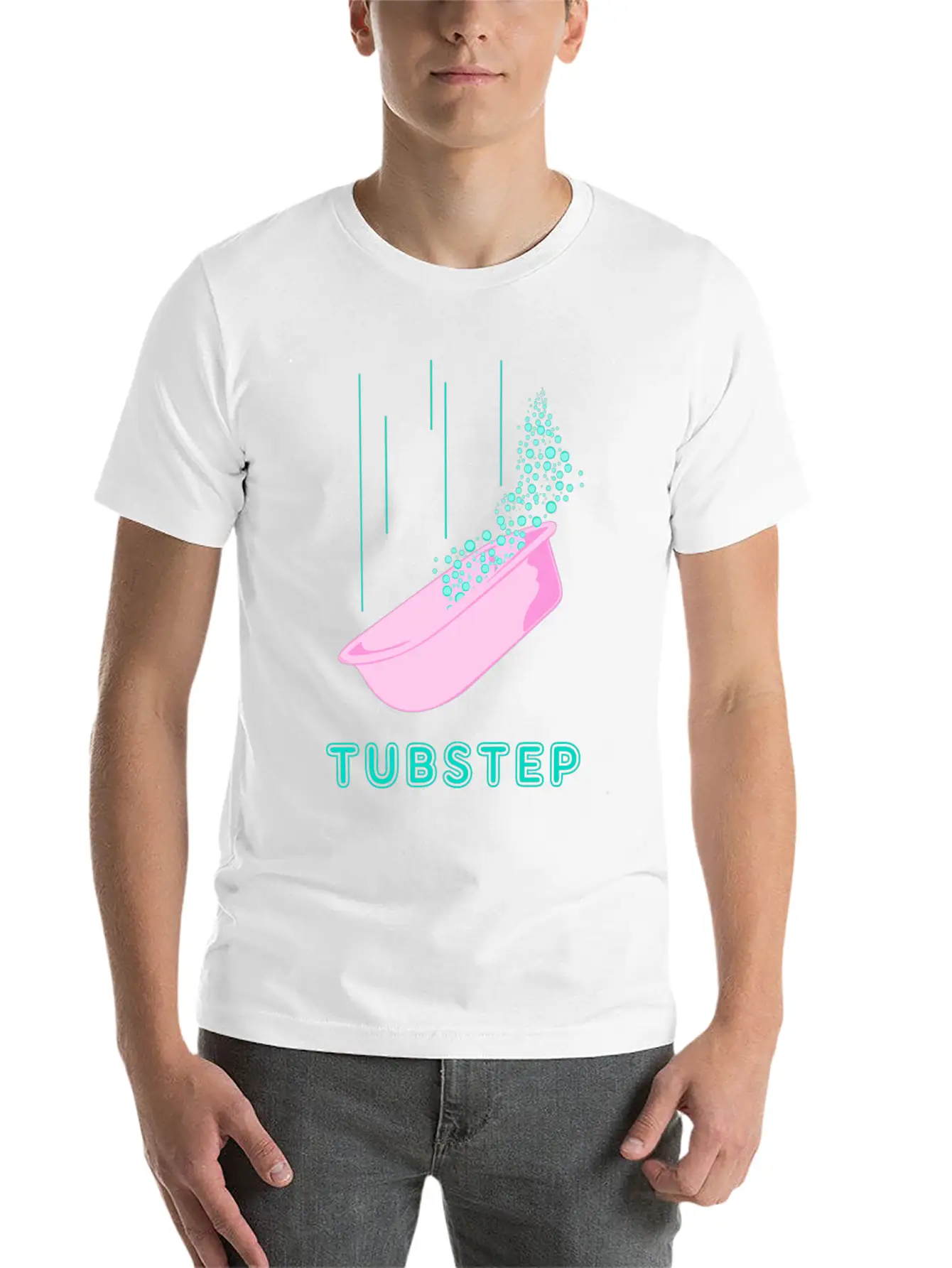 Tubstep DROP Soft Cotton Short Sleeve Tee ¨C Unisex Wardrobe Staple