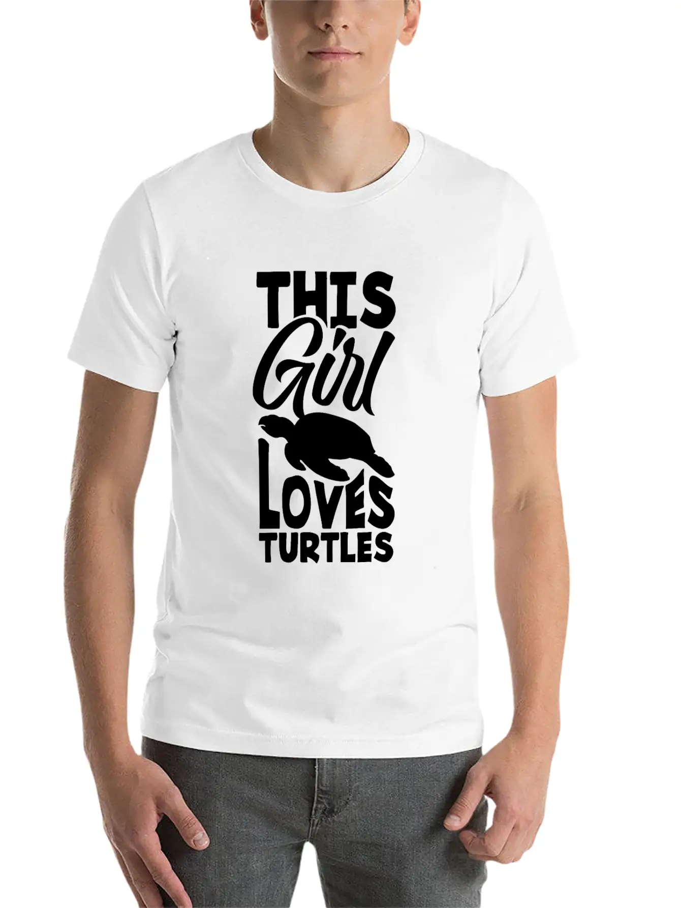 Turtle Sea Turtle Gift Essential Cotton Tee For Daily Outfits ¨C Unisex Style