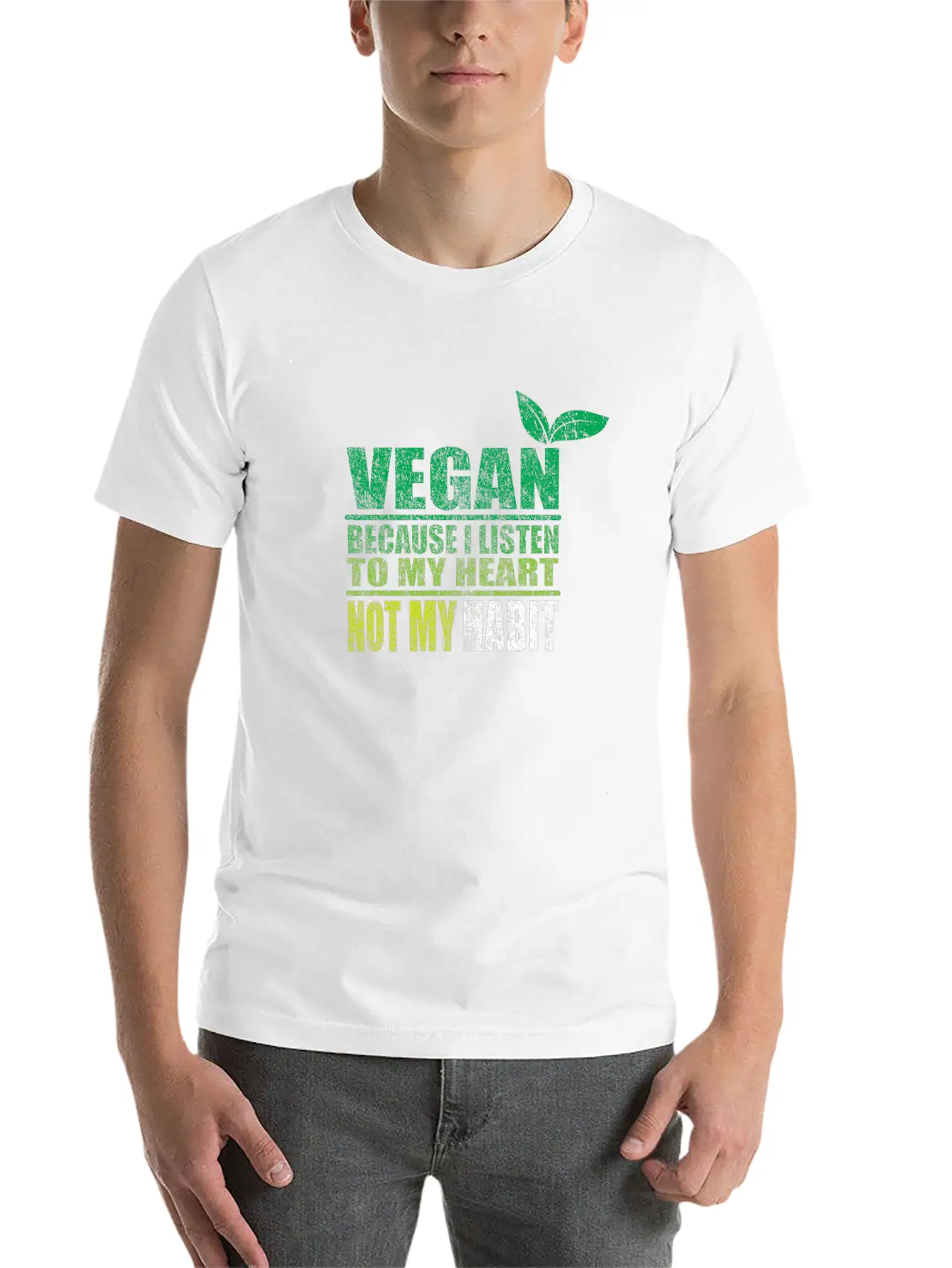 Vegan Basic Graphic T-Shirt ¨C Daily Comfort In Soft Cotton