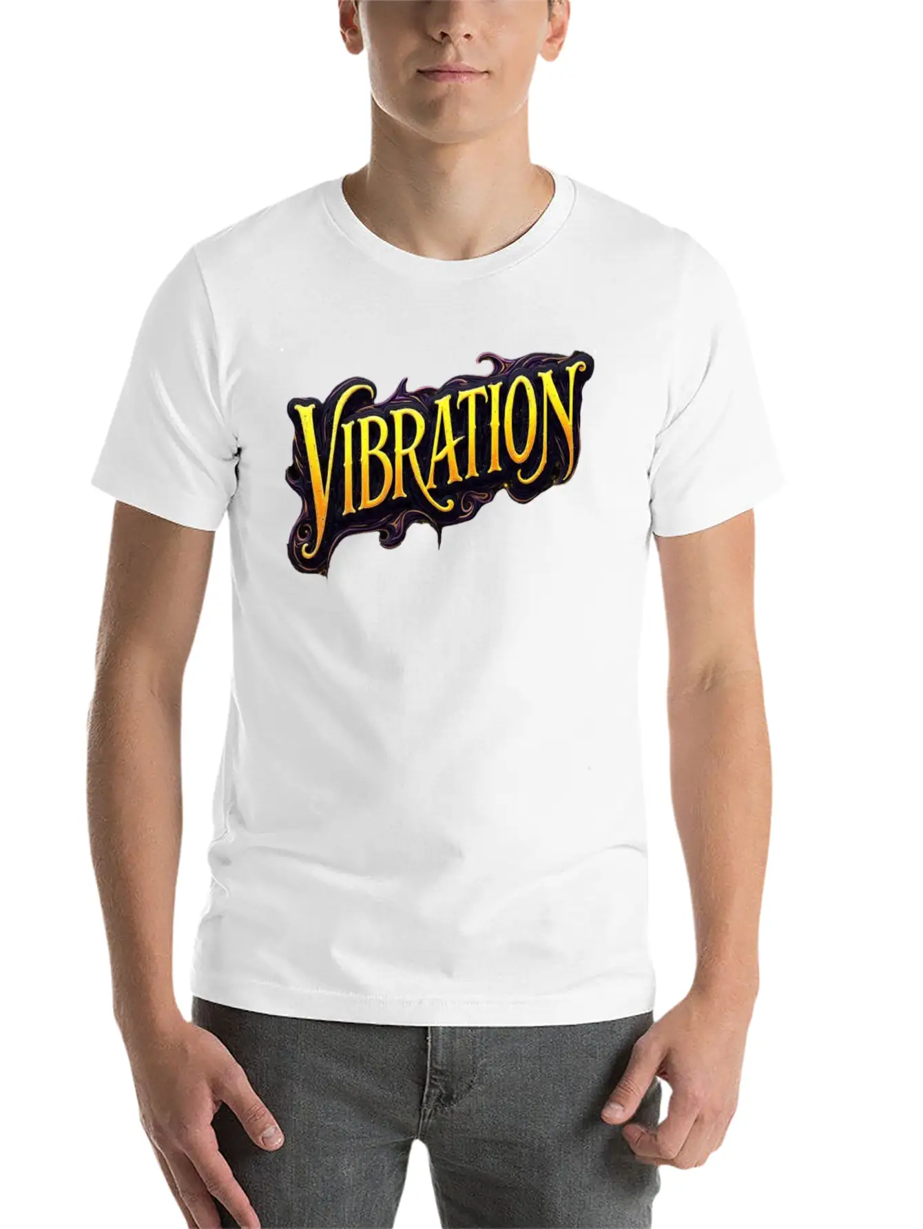 Vibration Basic Graphic T-Shirt ¨C Daily Comfort In Soft Cotton