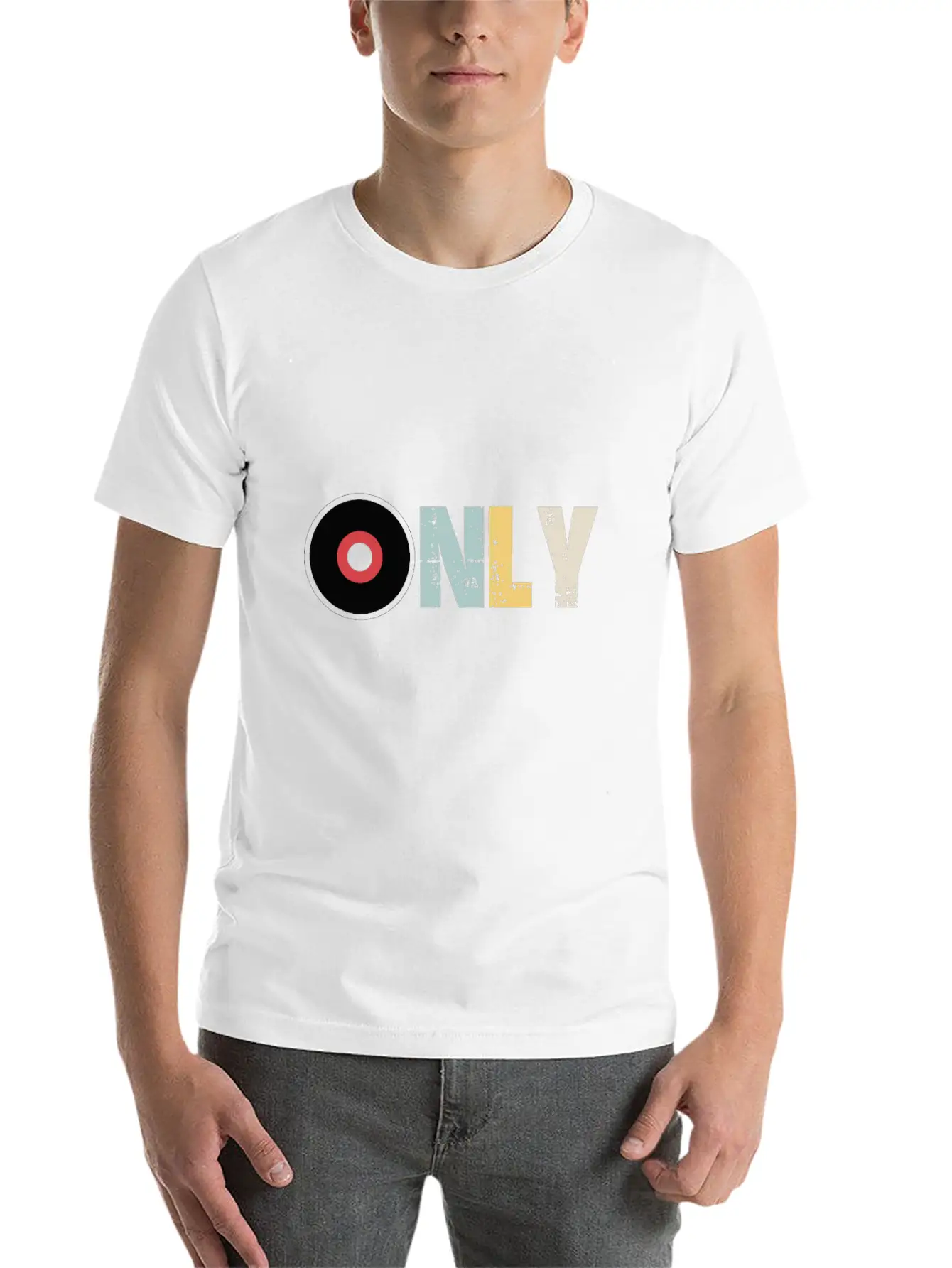 VINYL ONLY Essential Cotton Tee For Daily Outfits ¨C Unisex Style