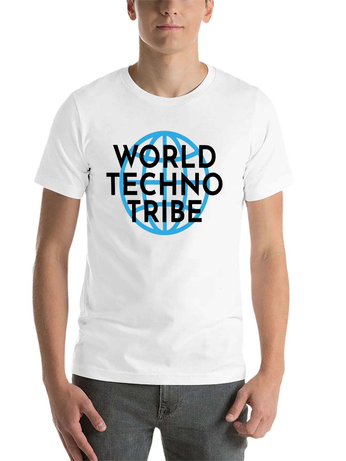 World Techno Tribe Gift Music Raving Concert Unisex Casual T-Shirt ¨C Clean Design For Daily Comfort