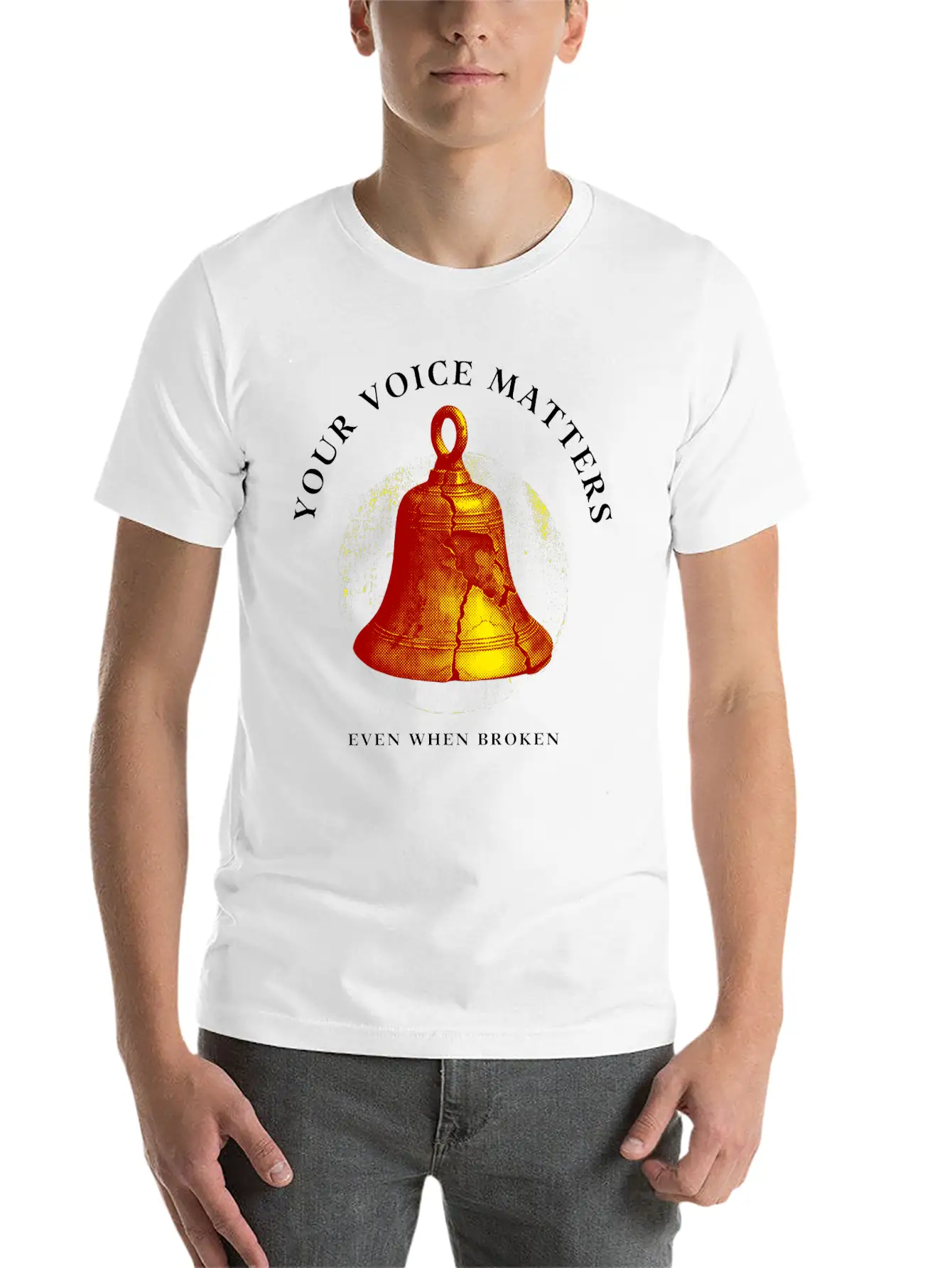 Your Voice Matters Essential Cotton Tee For Daily Outfits ¨C Unisex Style