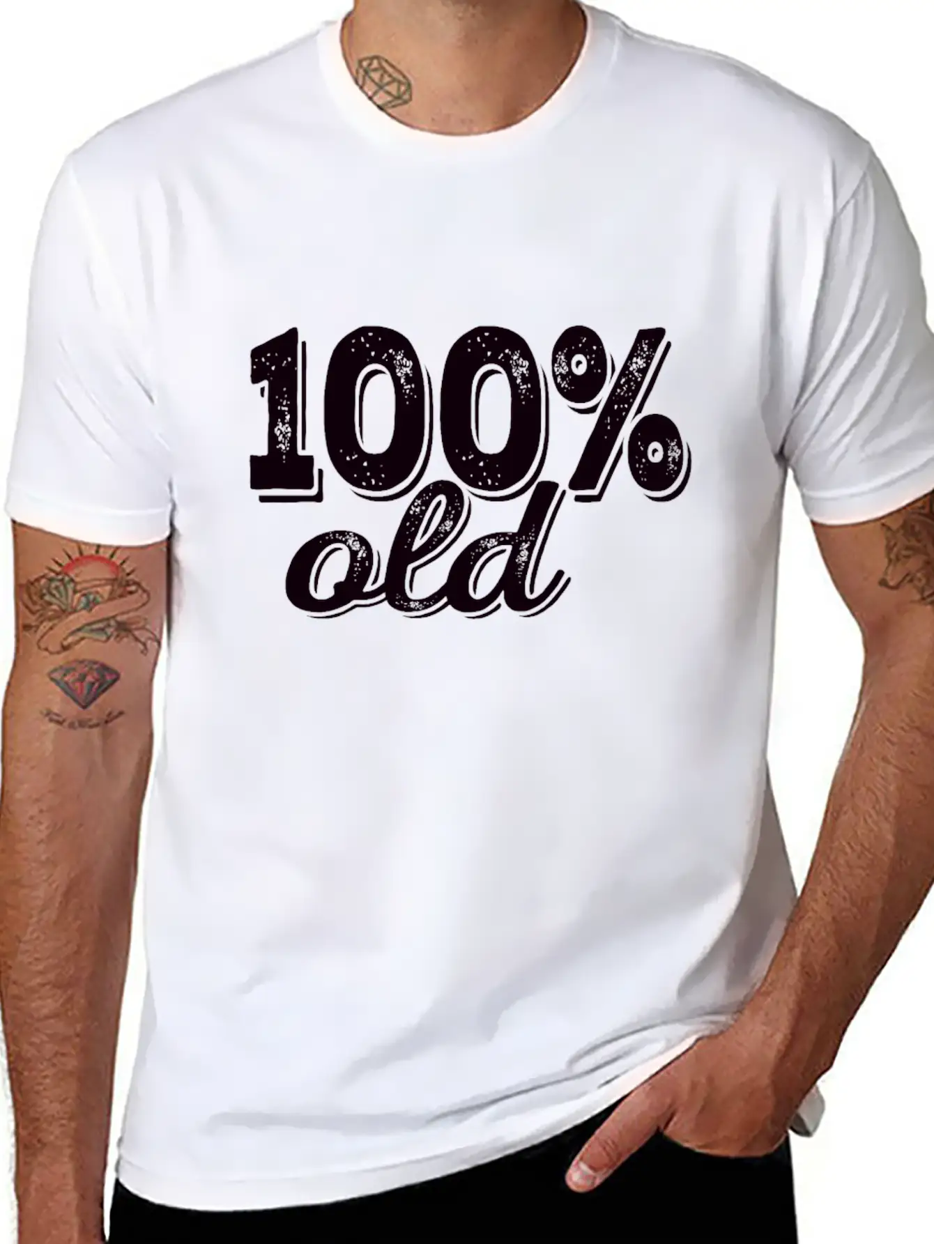 100 % Old Essential Cotton Tee For Daily Outfits ¨C Unisex Style