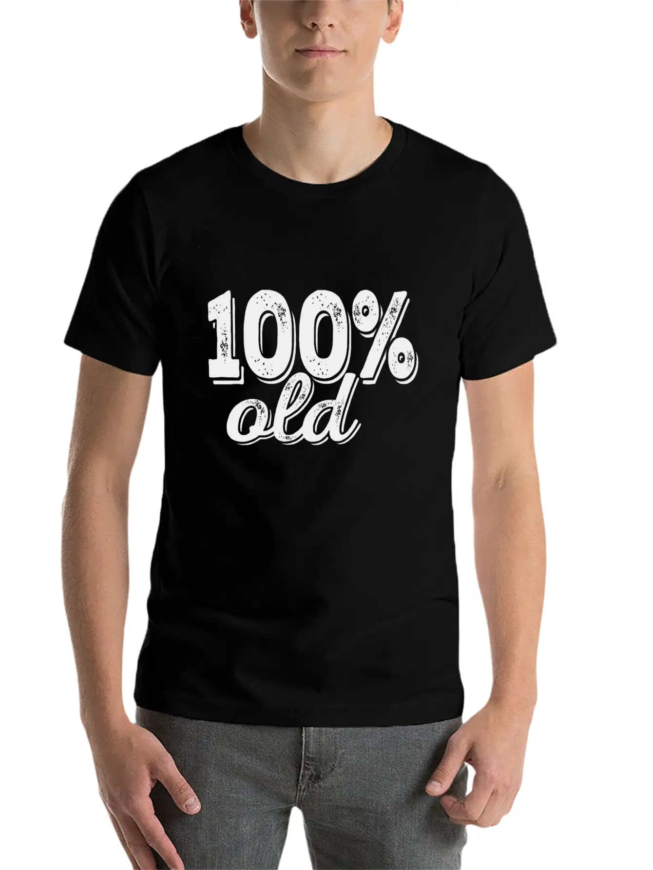 100 % Old Essential Cotton Tee For Daily Outfits ¨C Unisex Style
