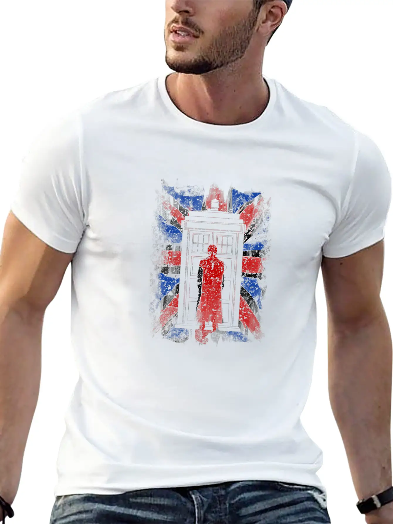 10Th United Kingdom Flag Essential Cotton Tee For Daily Outfits ¨C Unisex Style