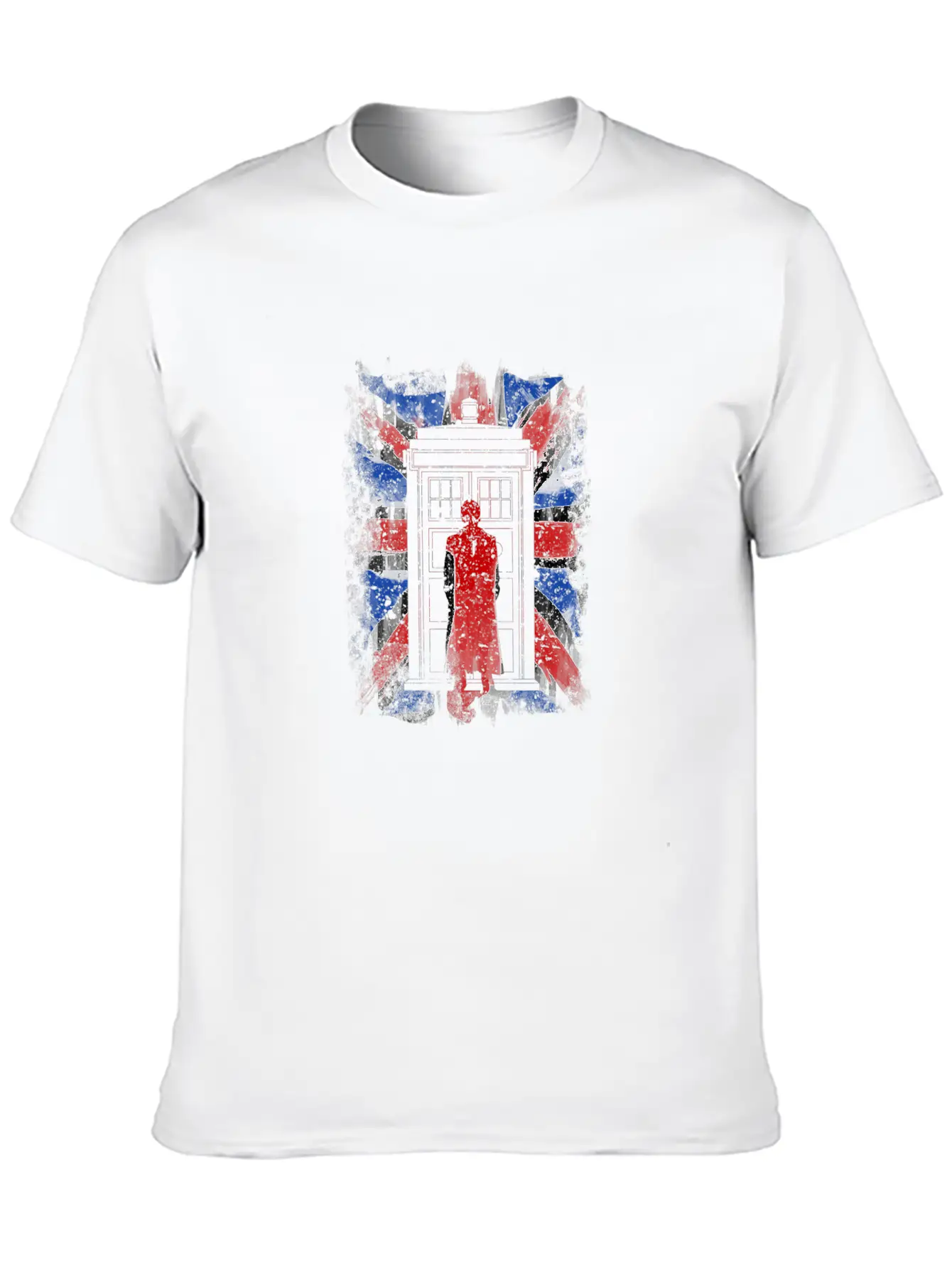10Th United Kingdom Flag Essential Cotton Tee For Daily Outfits ¨C Unisex Style