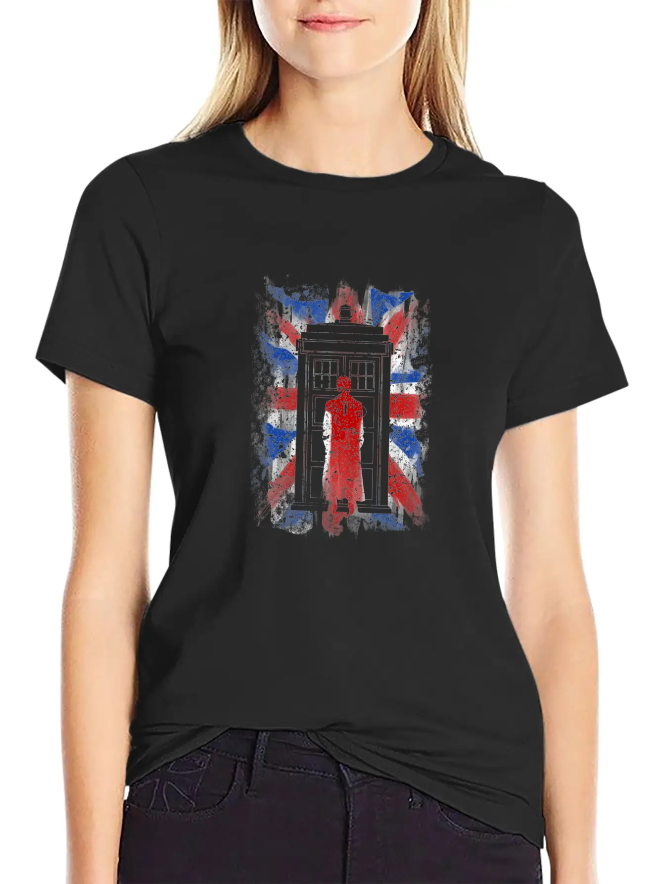 10Th United Kingdom Flag Essential Cotton Tee For Daily Outfits ¨C Unisex Style
