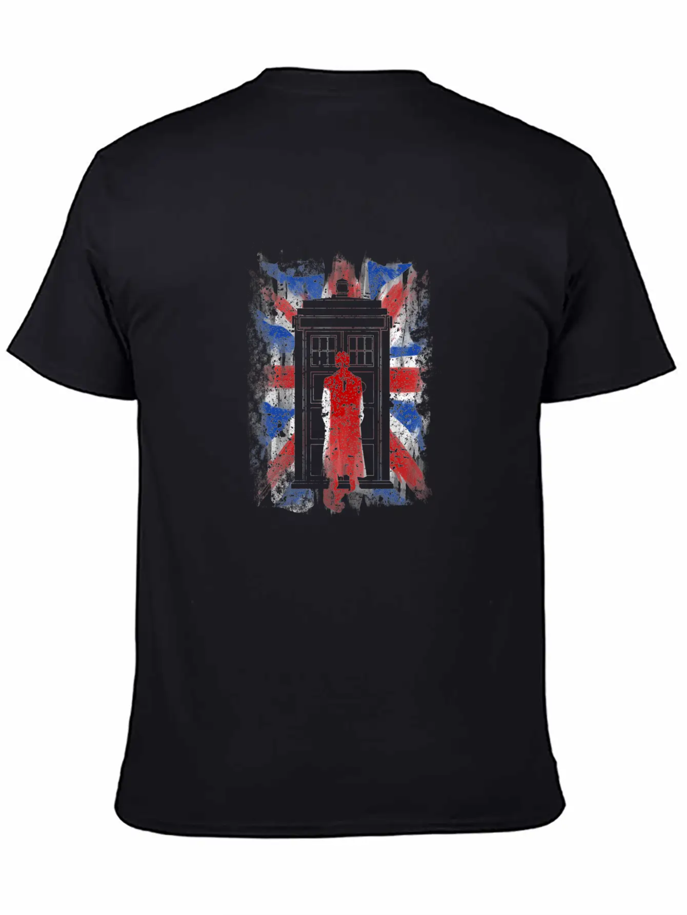 10Th United Kingdom Flag Essential Cotton Tee For Daily Outfits ¨C Unisex Style