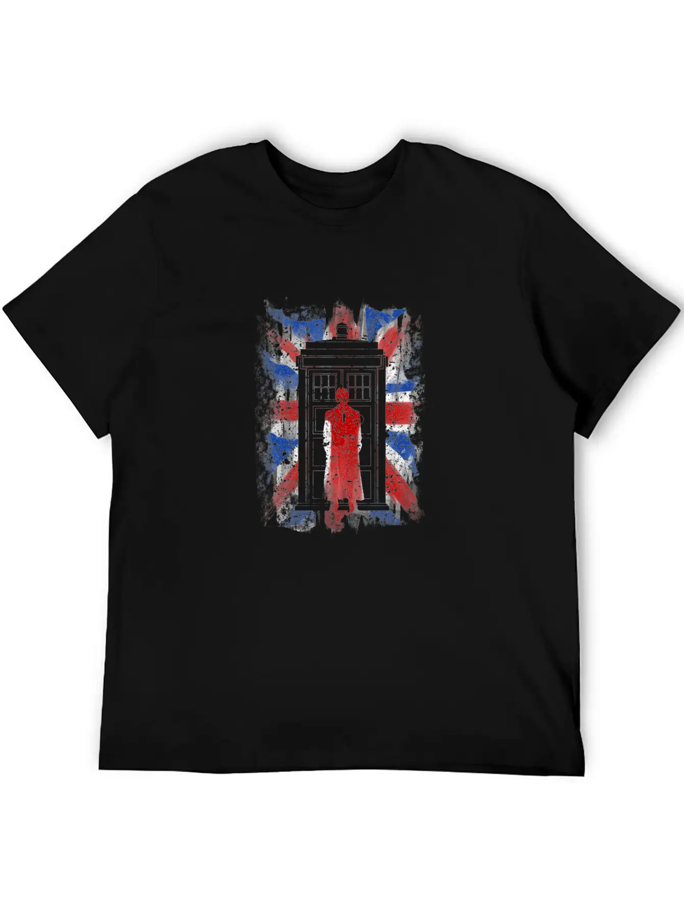 10Th United Kingdom Flag Essential Cotton Tee For Daily Outfits ¨C Unisex Style