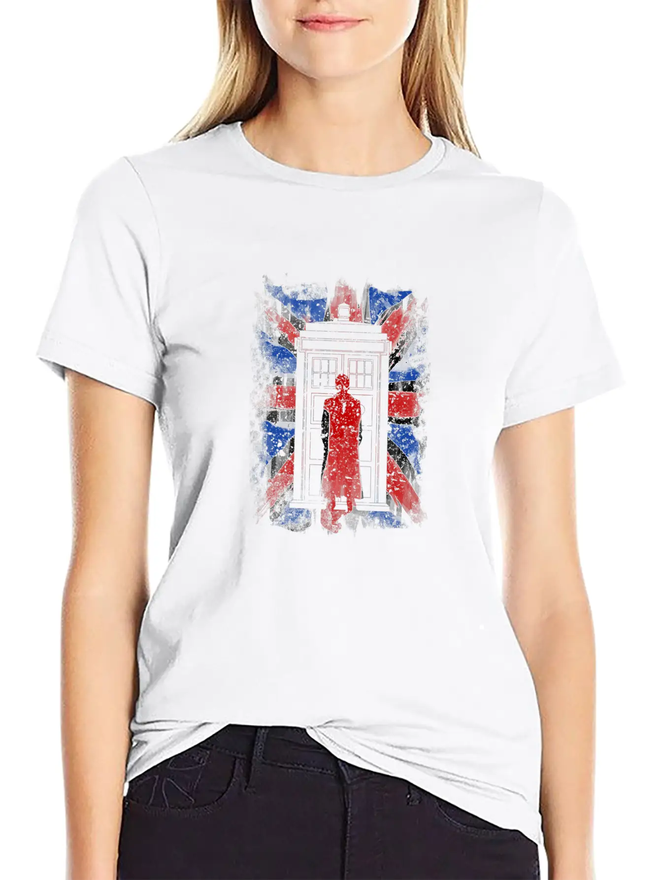 10Th United Kingdom Flag Essential Cotton Tee For Daily Outfits ¨C Unisex Style