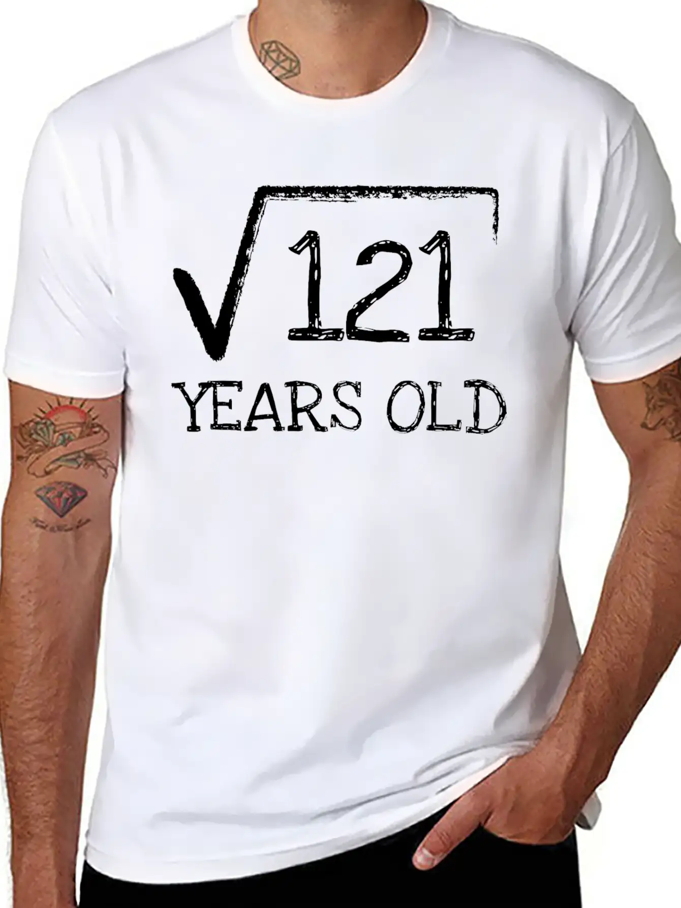 11. Birthday Math Mathematics Nerdy Gift Soft Cotton Short Sleeve Tee ¨C Unisex Wardrobe Staple