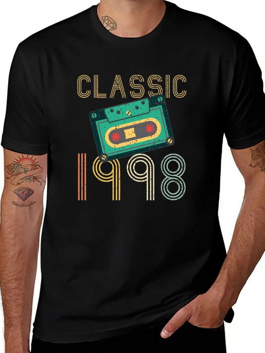 1998 Classic Vintage Gift Basic Graphic T-Shirt ¨C Daily Comfort In Soft Cotton