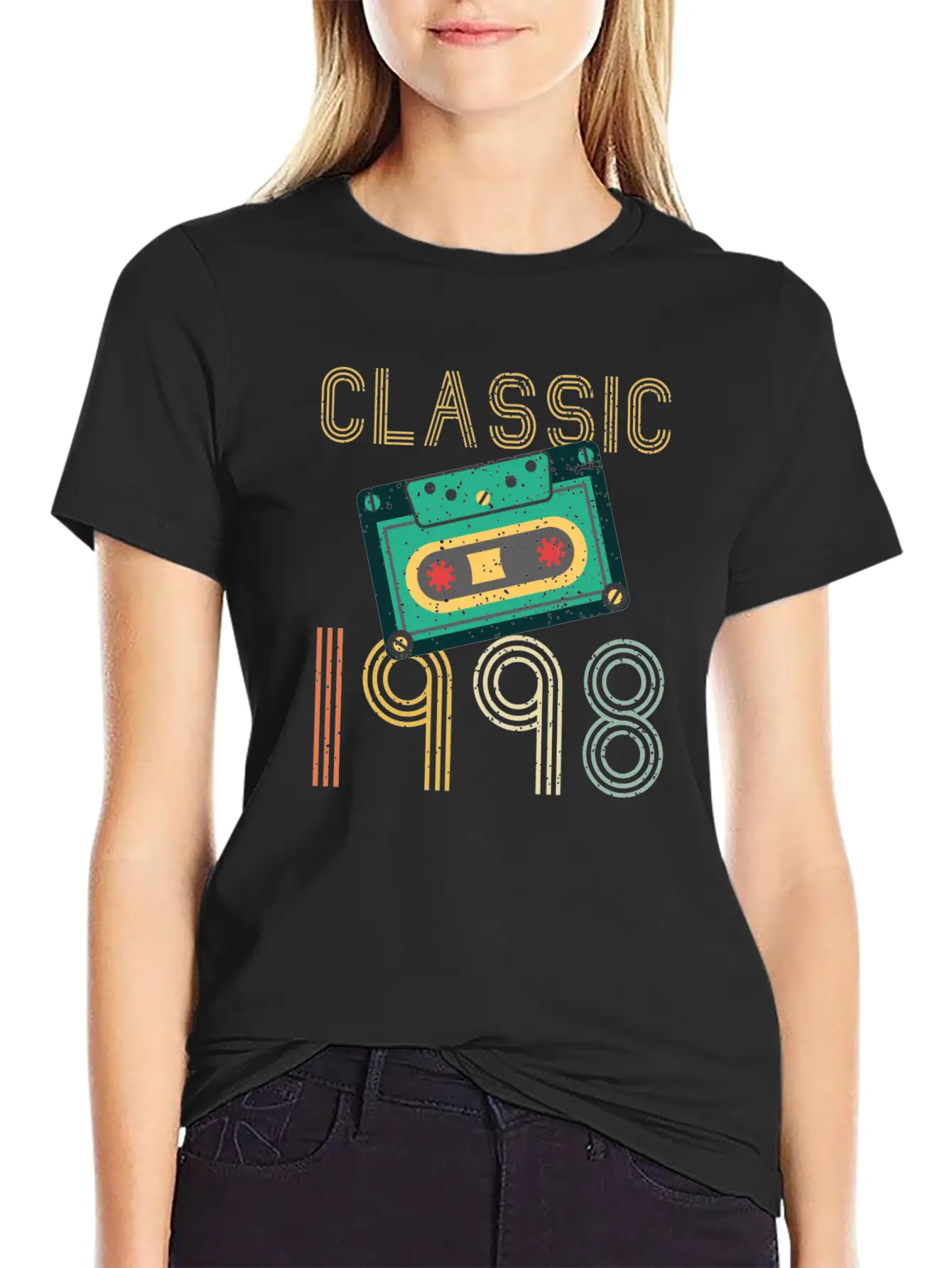 1998 Classic Vintage Gift Basic Graphic T-Shirt ¨C Daily Comfort In Soft Cotton