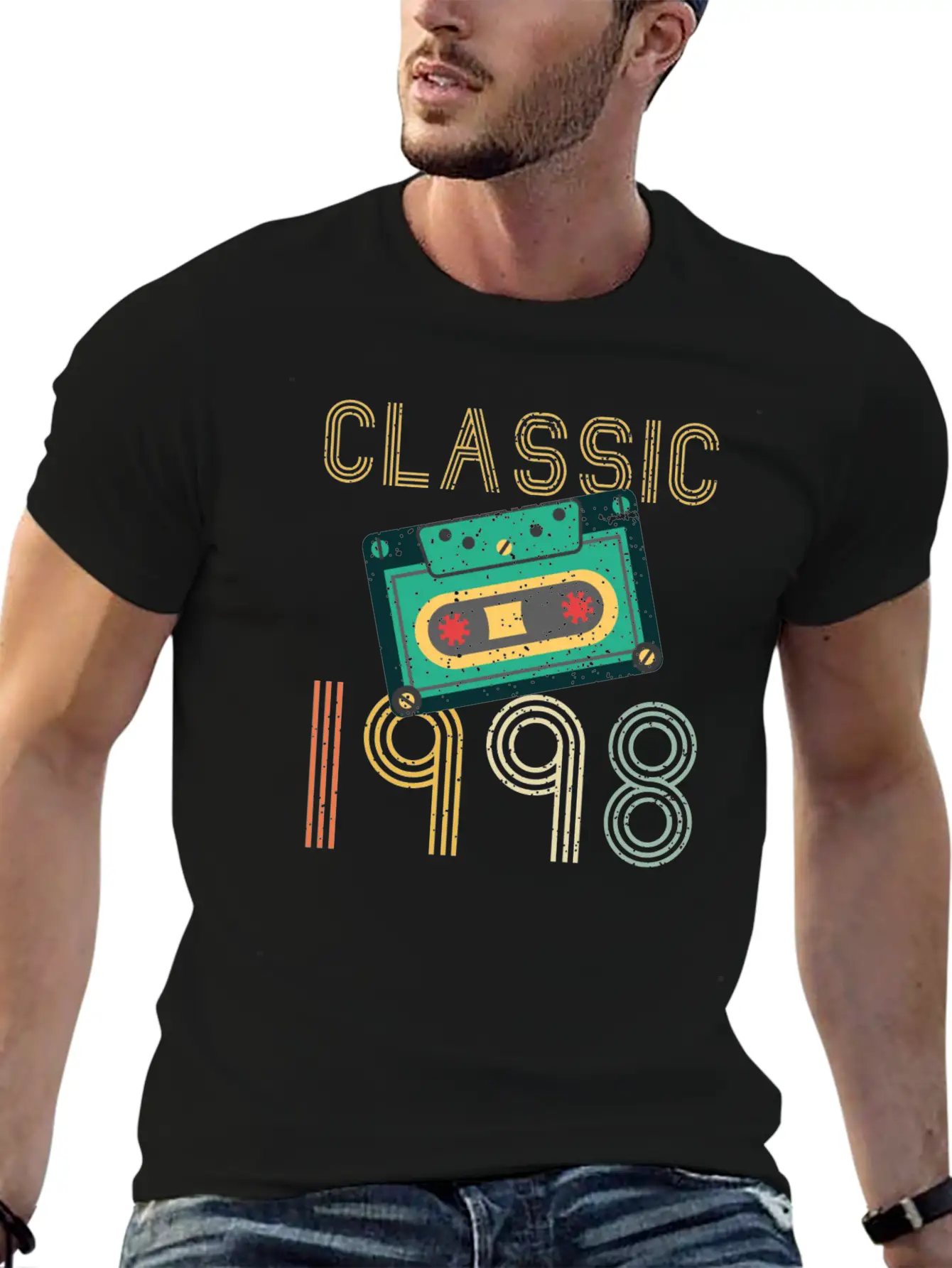 1998 Classic Vintage Gift Basic Graphic T-Shirt ¨C Daily Comfort In Soft Cotton