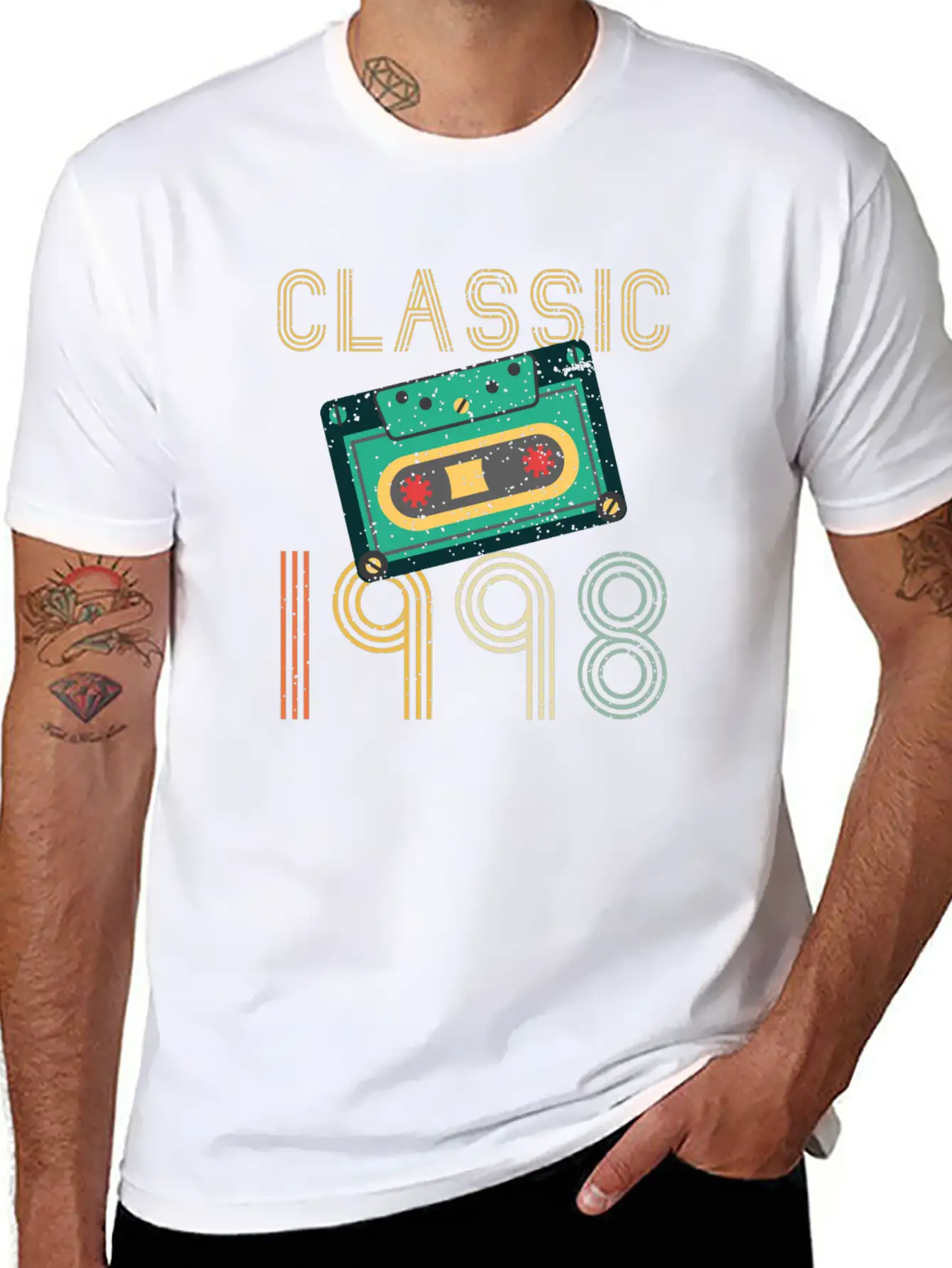 1998 Classic Vintage Gift Basic Graphic T-Shirt ¨C Daily Comfort In Soft Cotton