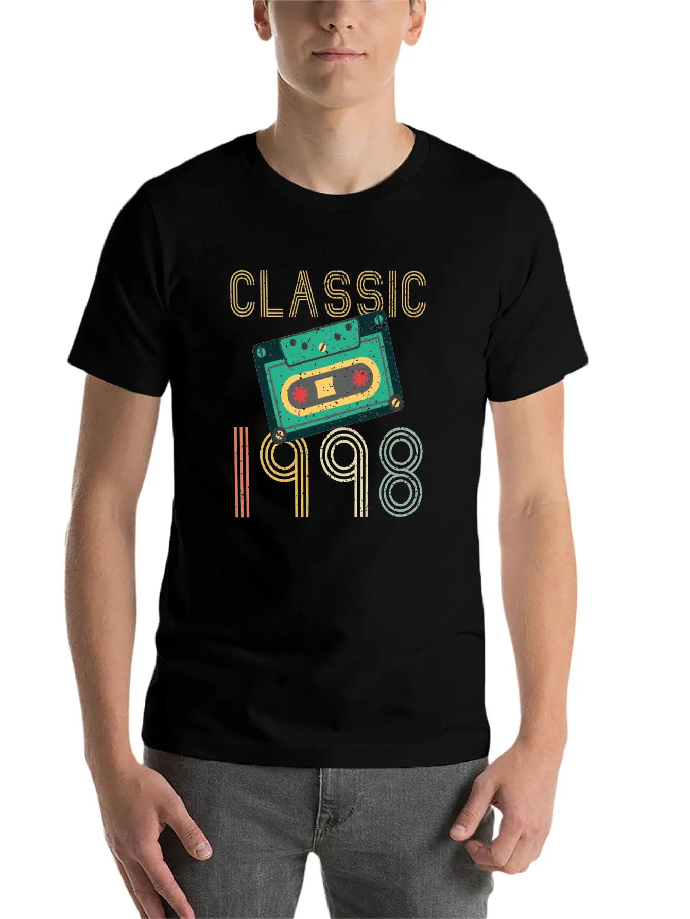 1998 Classic Vintage Gift Basic Graphic T-Shirt ¨C Daily Comfort In Soft Cotton