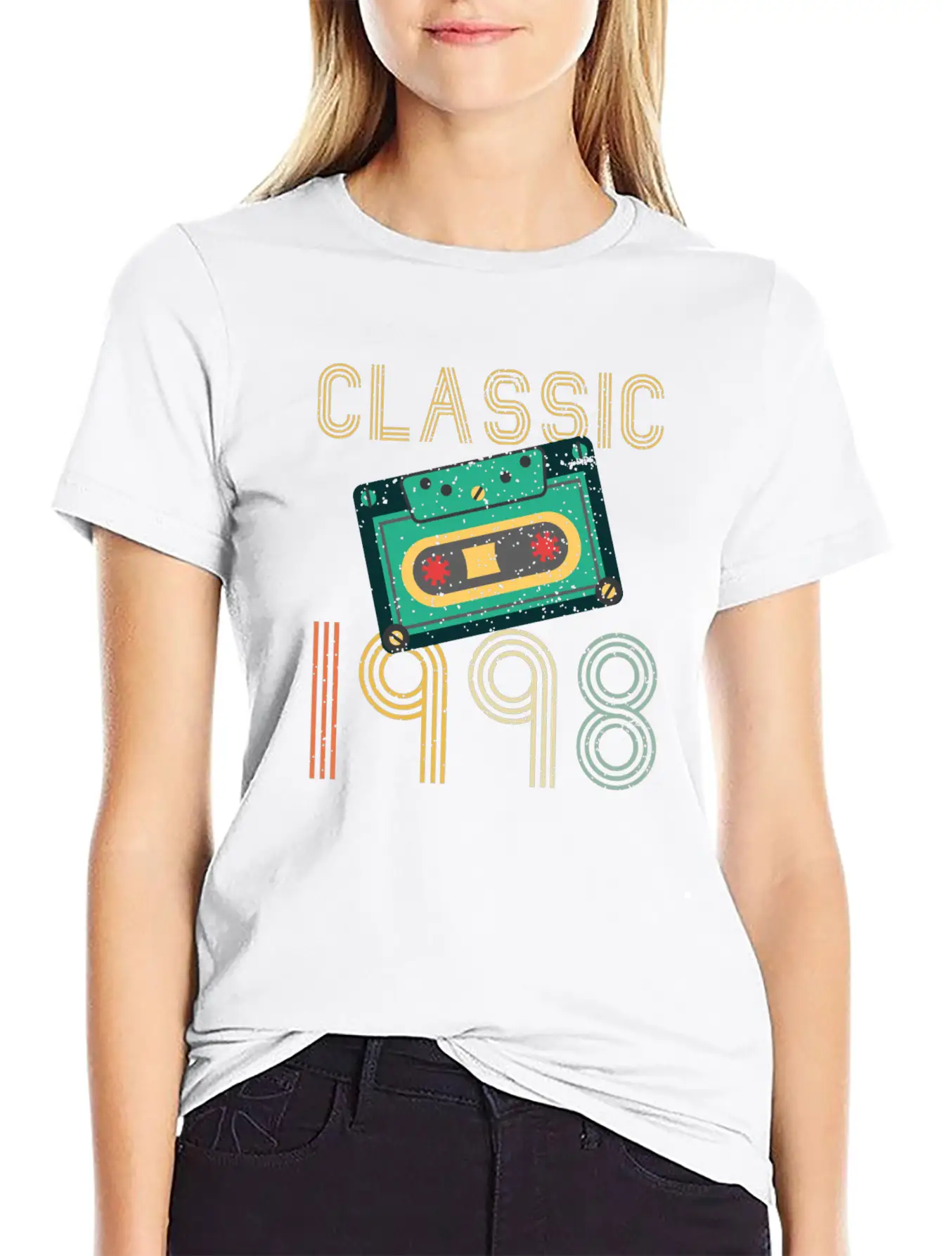 1998 Classic Vintage Gift Basic Graphic T-Shirt ¨C Daily Comfort In Soft Cotton