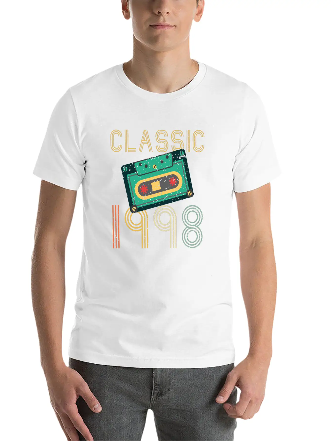 1998 Classic Vintage Gift Basic Graphic T-Shirt ¨C Daily Comfort In Soft Cotton