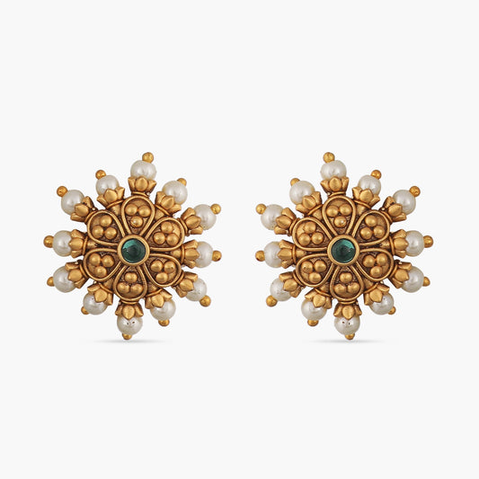 Sofia Pearl Antique Earrings 