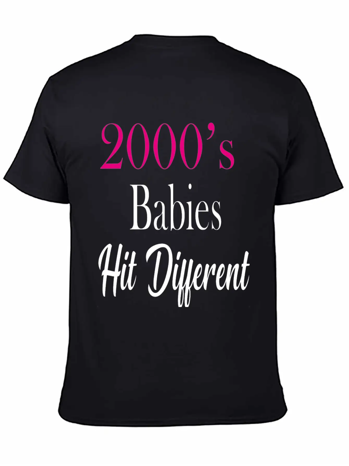 2000's Babies Hit Different, Best Gift 2000's Kid Soft Cotton Short Sleeve Tee ¨C Unisex Wardrobe Staple