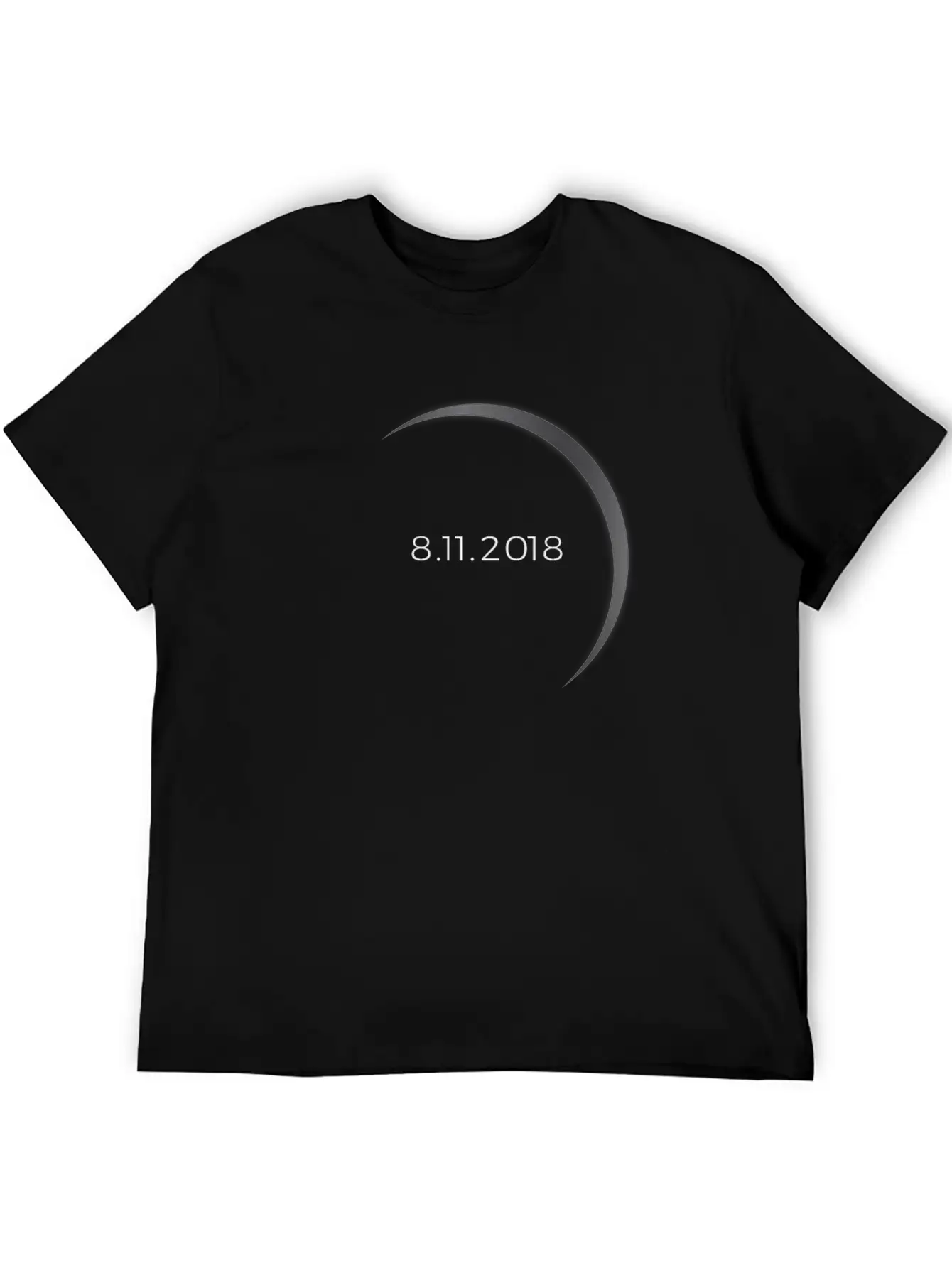 2018 Solar Eclipse Basic Graphic T-Shirt ¨C Daily Comfort In Soft Cotton