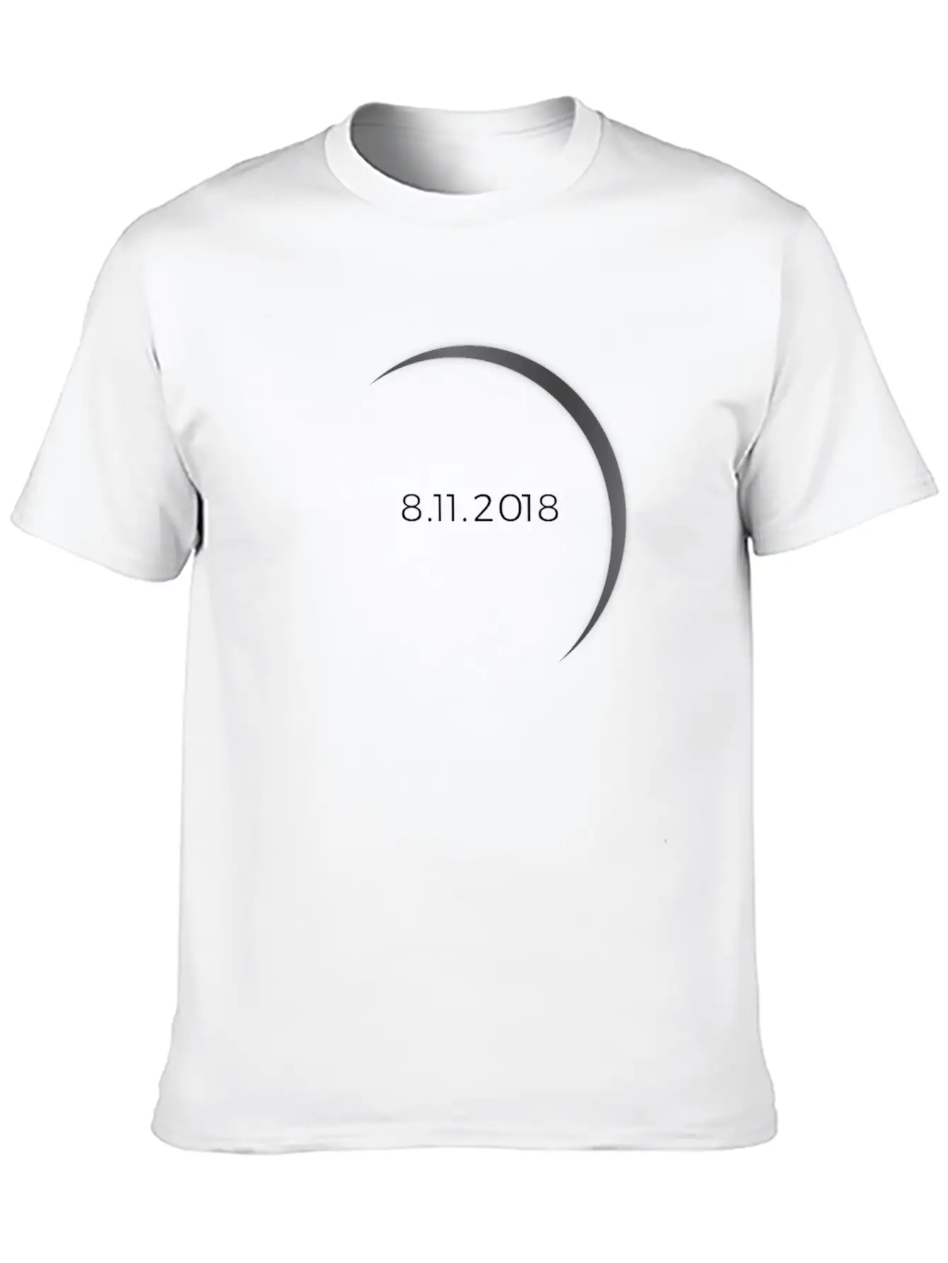 2018 Solar Eclipse Basic Graphic T-Shirt ¨C Daily Comfort In Soft Cotton