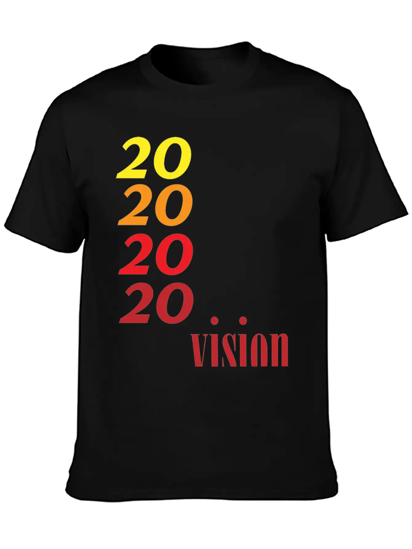 2020vision Basic Graphic T-Shirt ¨C Daily Comfort In Soft Cotton